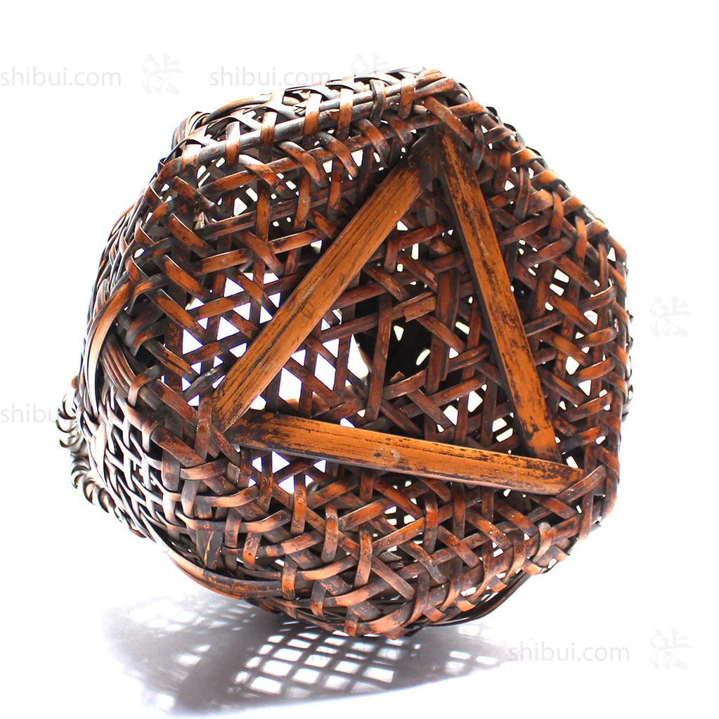 Hanakago Japanese Bamboo Ikebana Flower Basket - Image 8