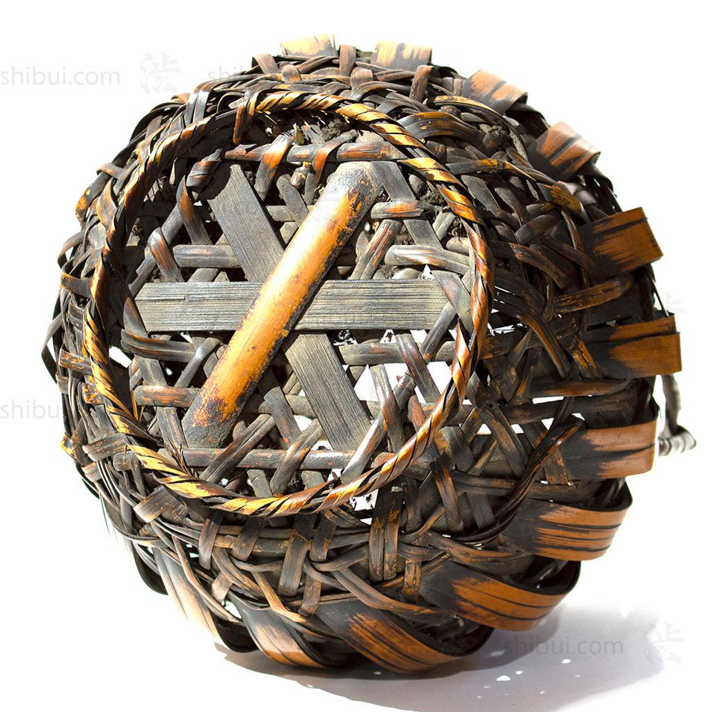 Hanakago Japanese Bamboo Ikebana Flower Basket - Image 5