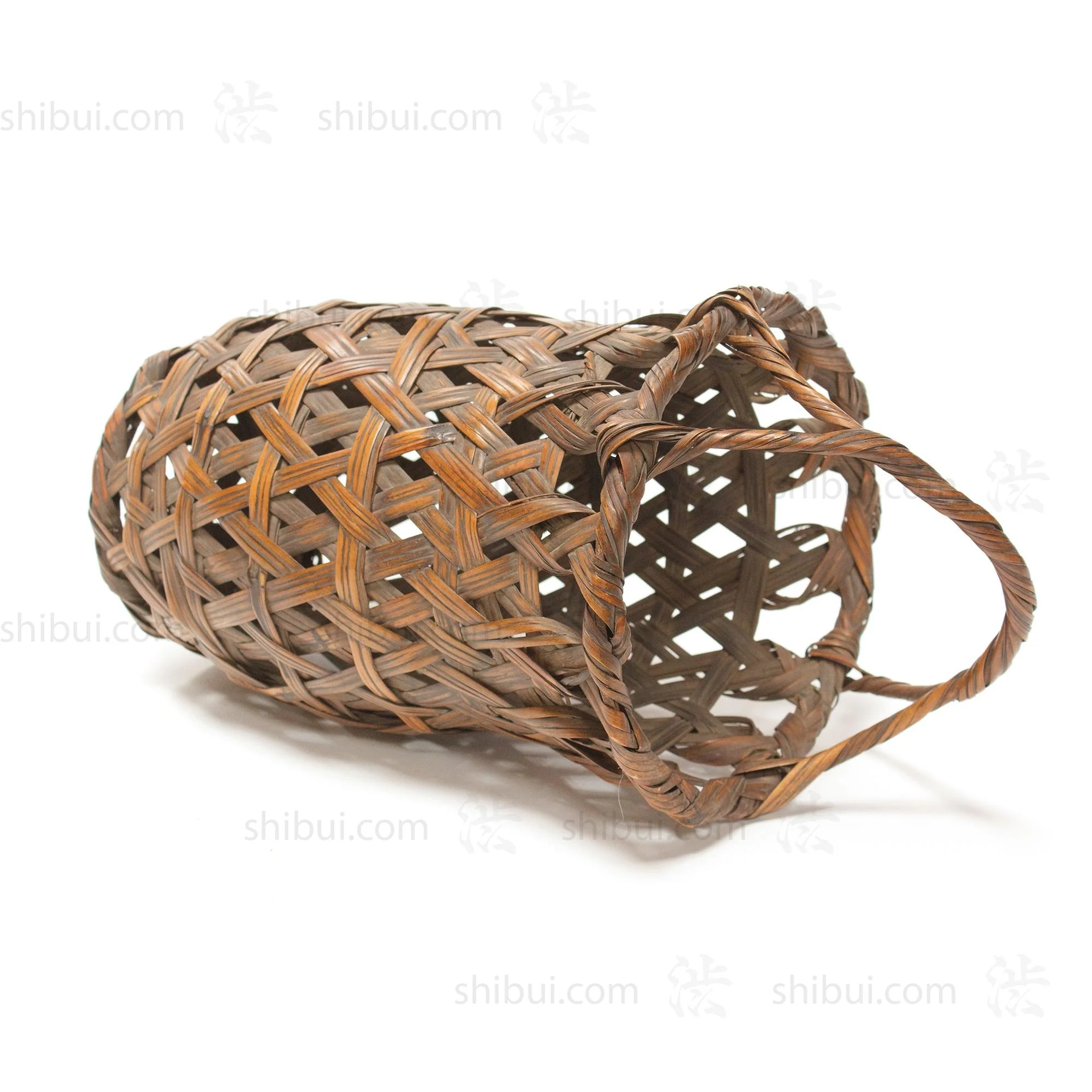 Hanakago Japanese Bamboo Ikebana Flower Basket - Image 2