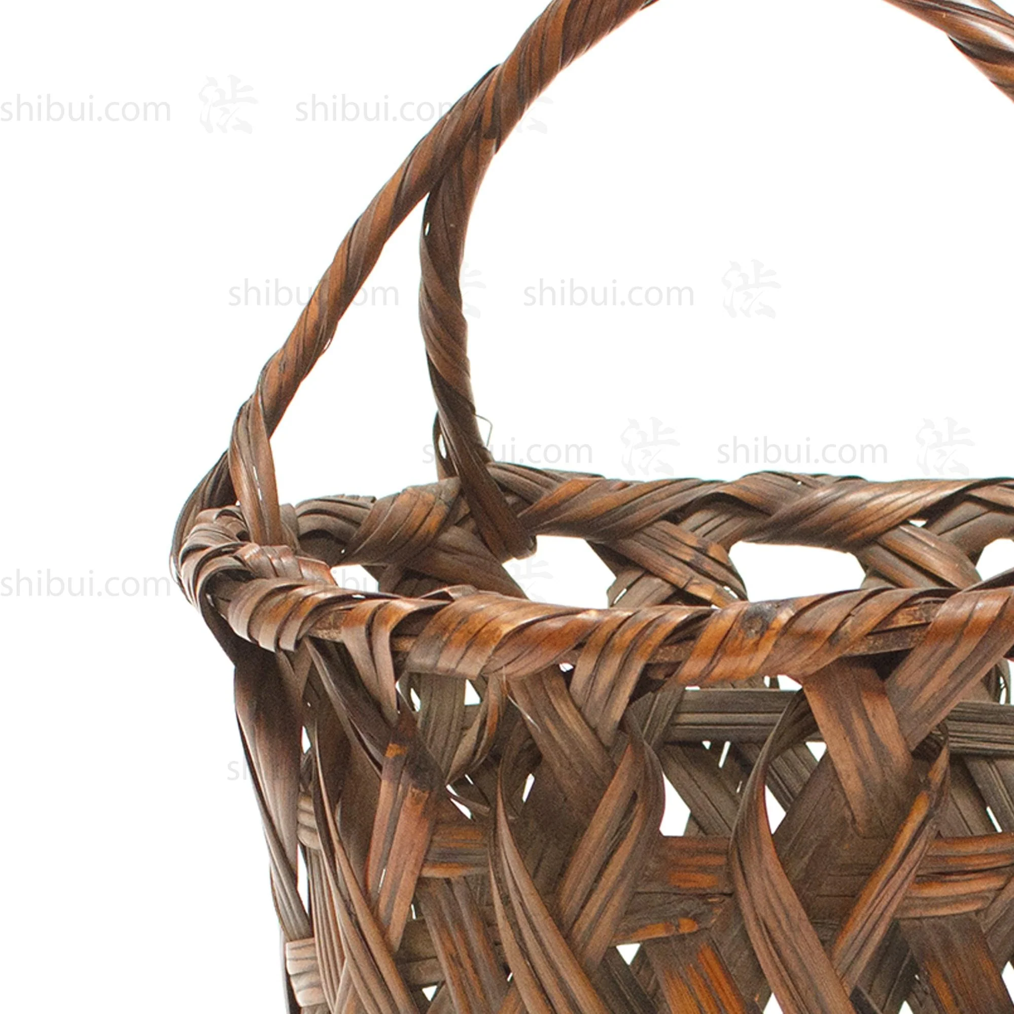 Hanakago Japanese Bamboo Ikebana Flower Basket - Image 3