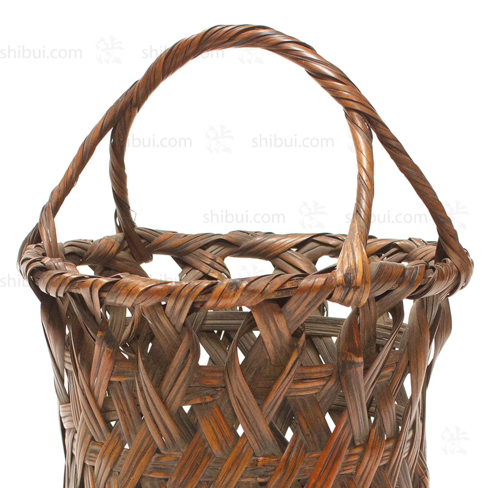 Hanakago Japanese Bamboo Ikebana Flower Basket - Image 7