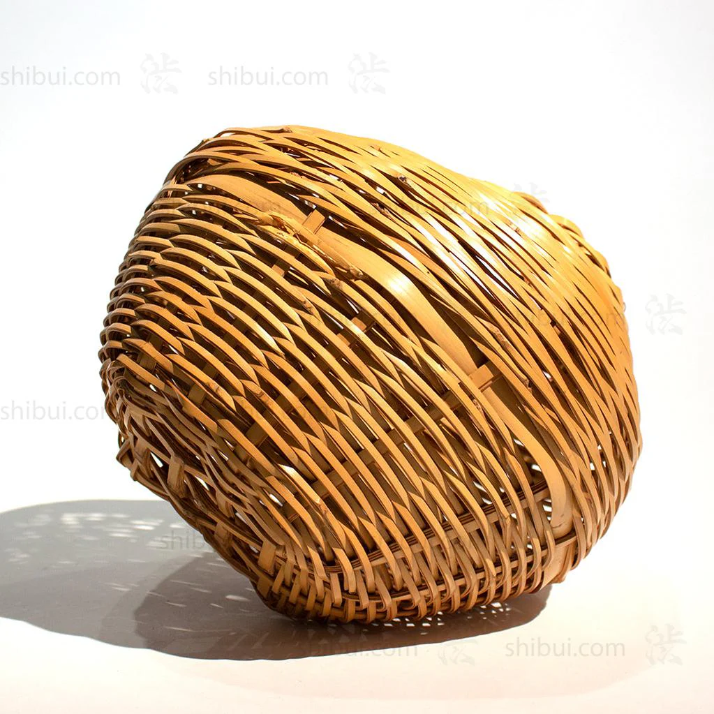 Hanakago Japanese Bamboo Ikebana Flower Basket - Image 5