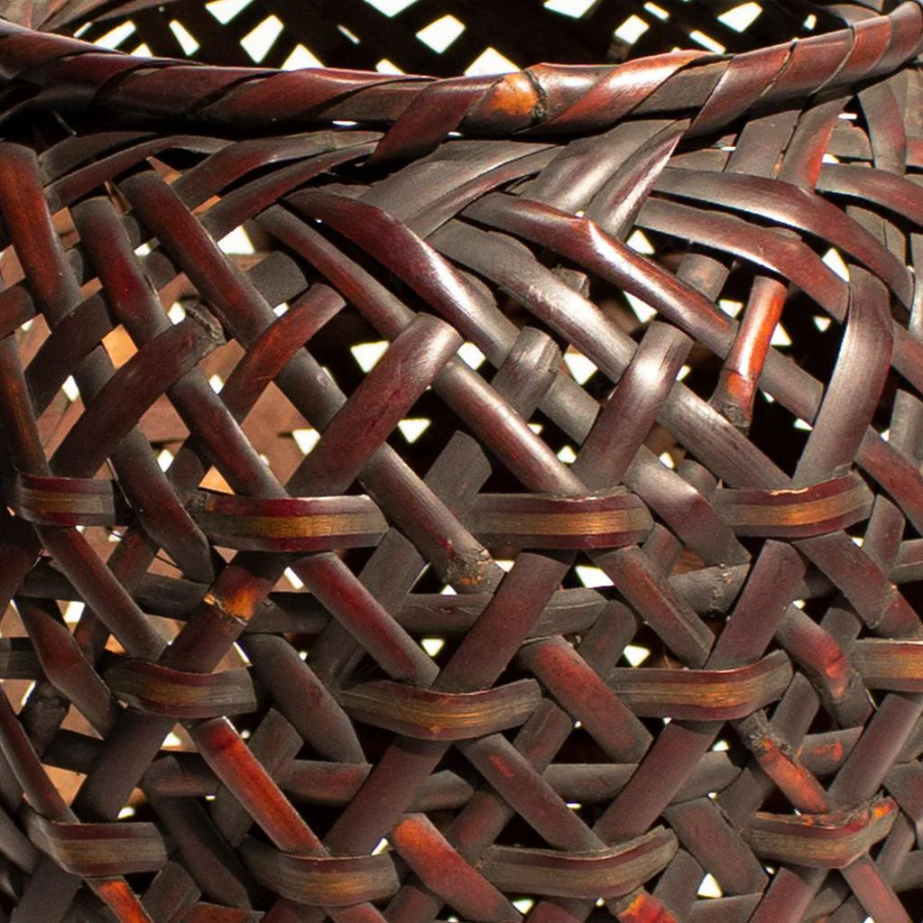 Hanakago Japanese Bamboo Ikebana Flower Basket - Image 6
