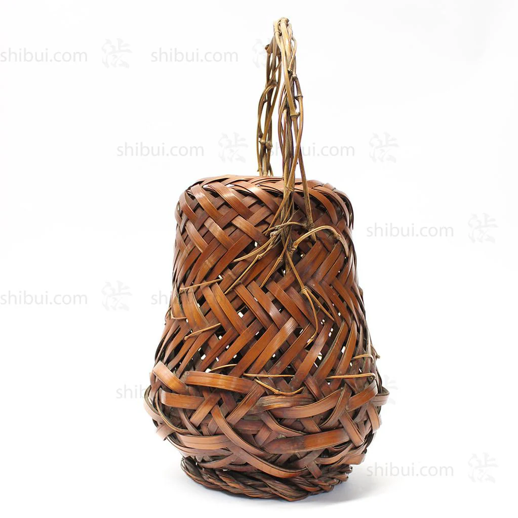 Hanakago Japanese Bamboo Ikebana Flower Basket - Image 3
