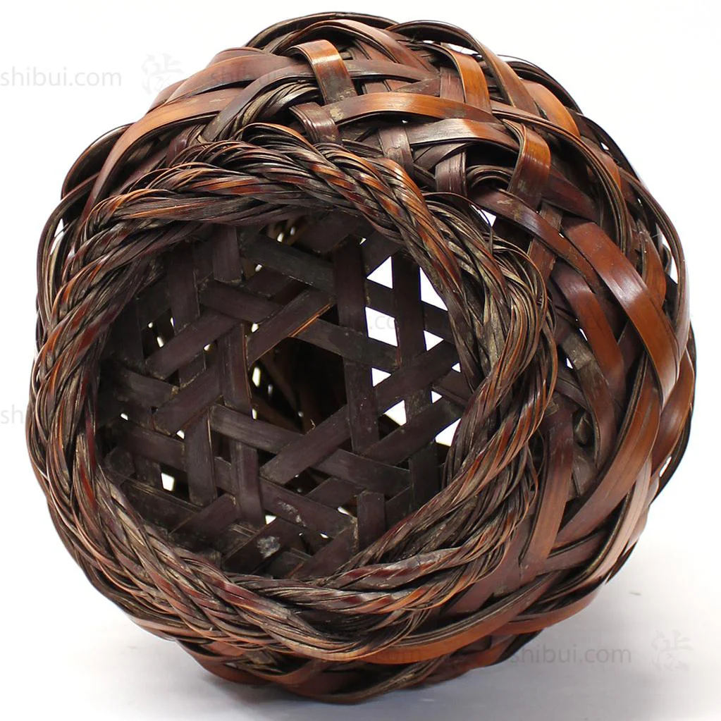 Hanakago Japanese Bamboo Ikebana Flower Basket - Image 7