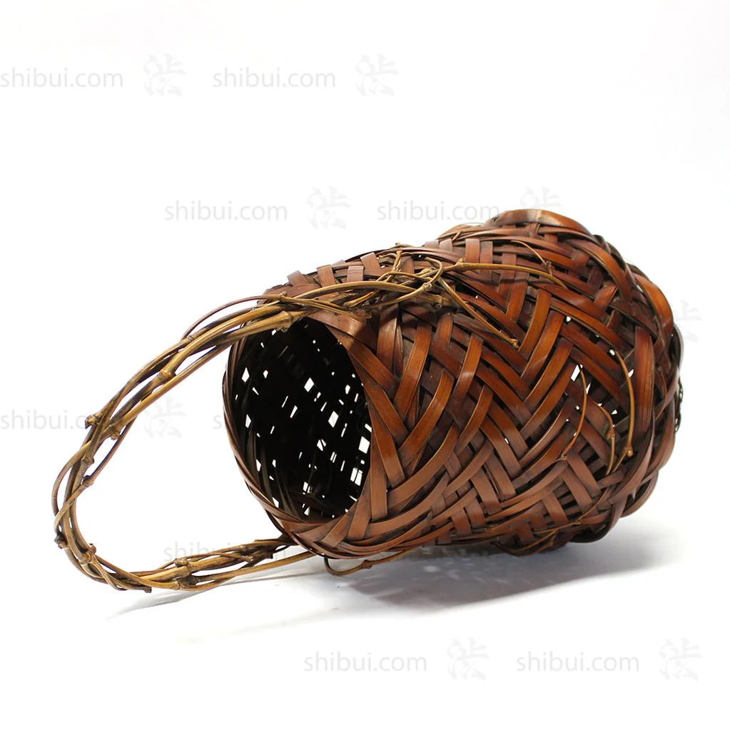 Hanakago Japanese Bamboo Ikebana Flower Basket - Image 8