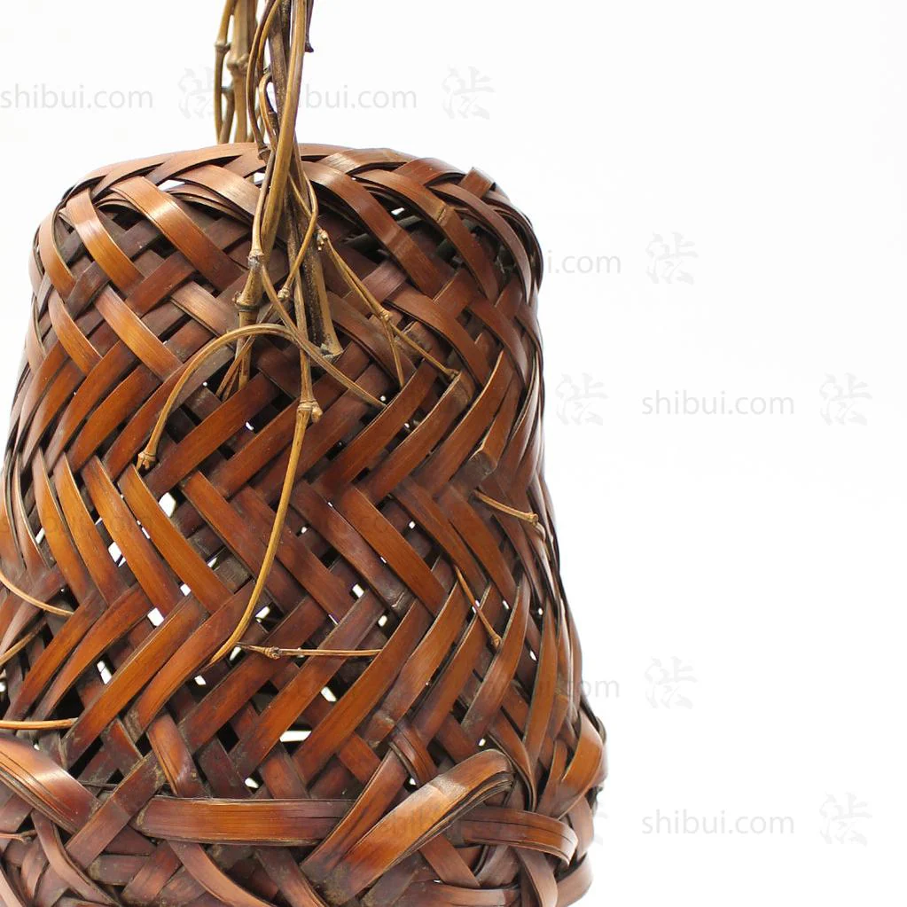 Hanakago Japanese Bamboo Ikebana Flower Basket - Image 9