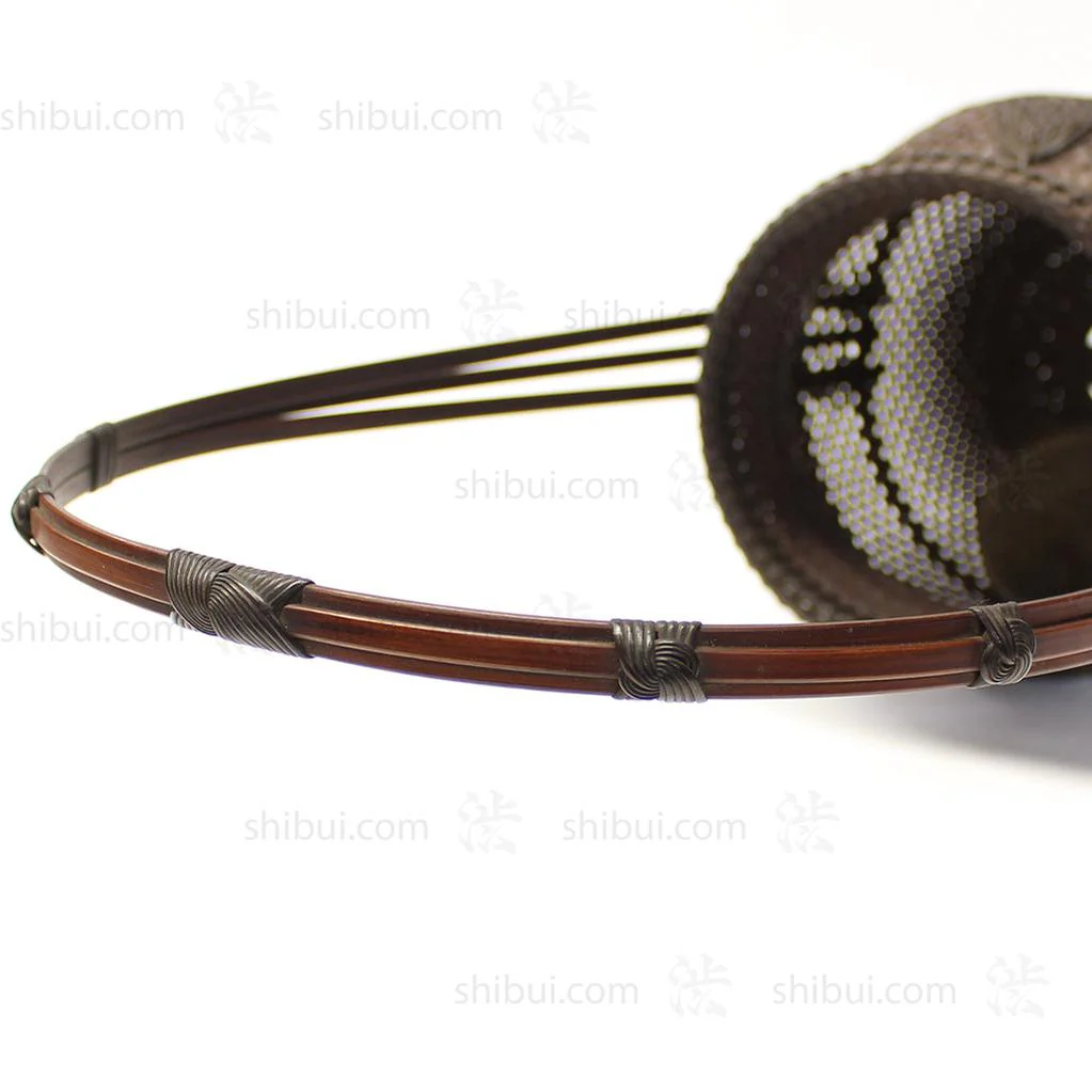 Hanakago Japanese Karamono Style Bamboo Ikebana Flower Basket - Image 6