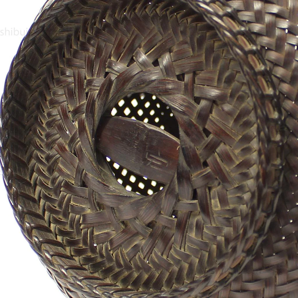 Hanakago Japanese Karamono Style Bamboo Ikebana Flower Basket - Image 7