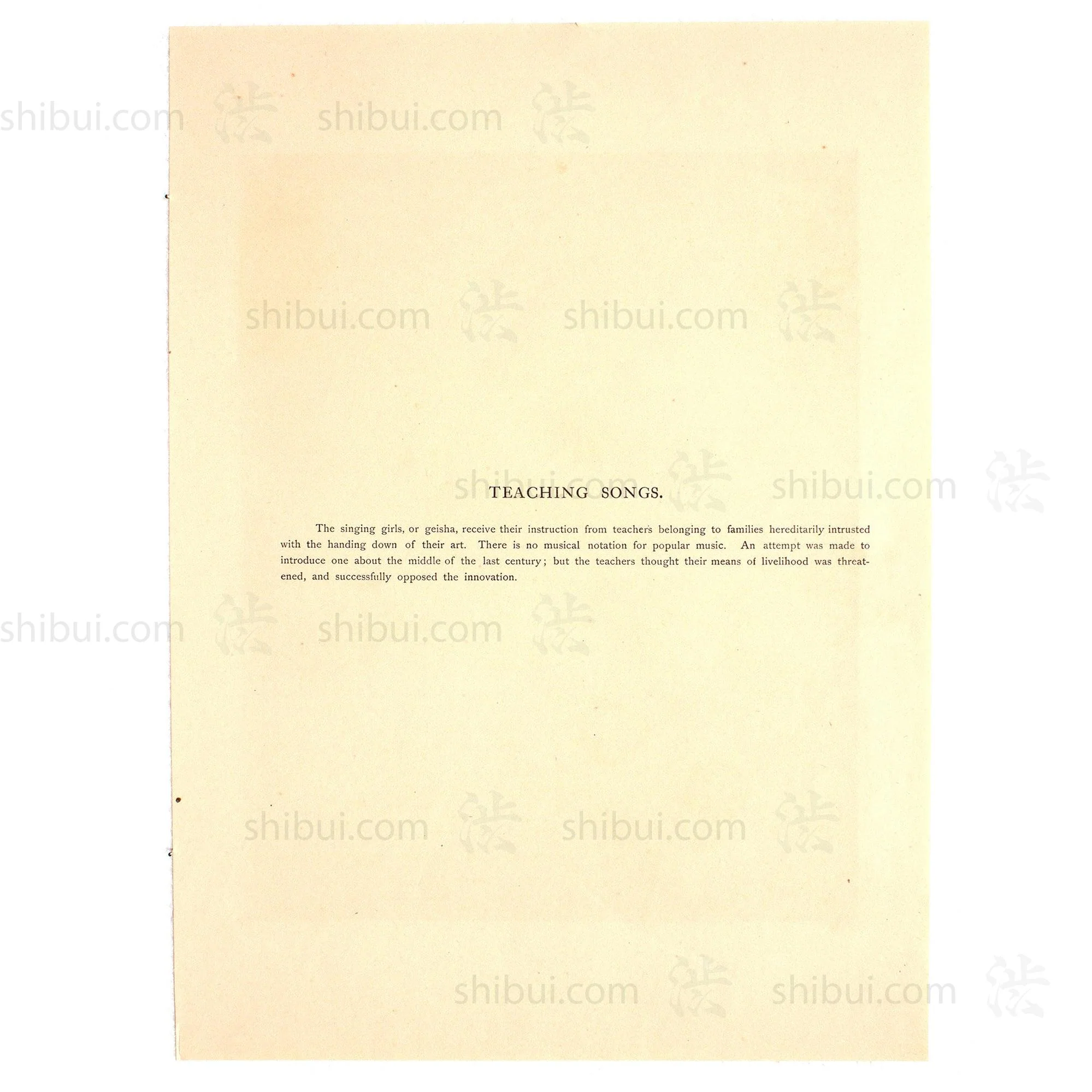 Hand Tinted Albumen of Music Lesson | Antique Japanese Photograph - Image 5