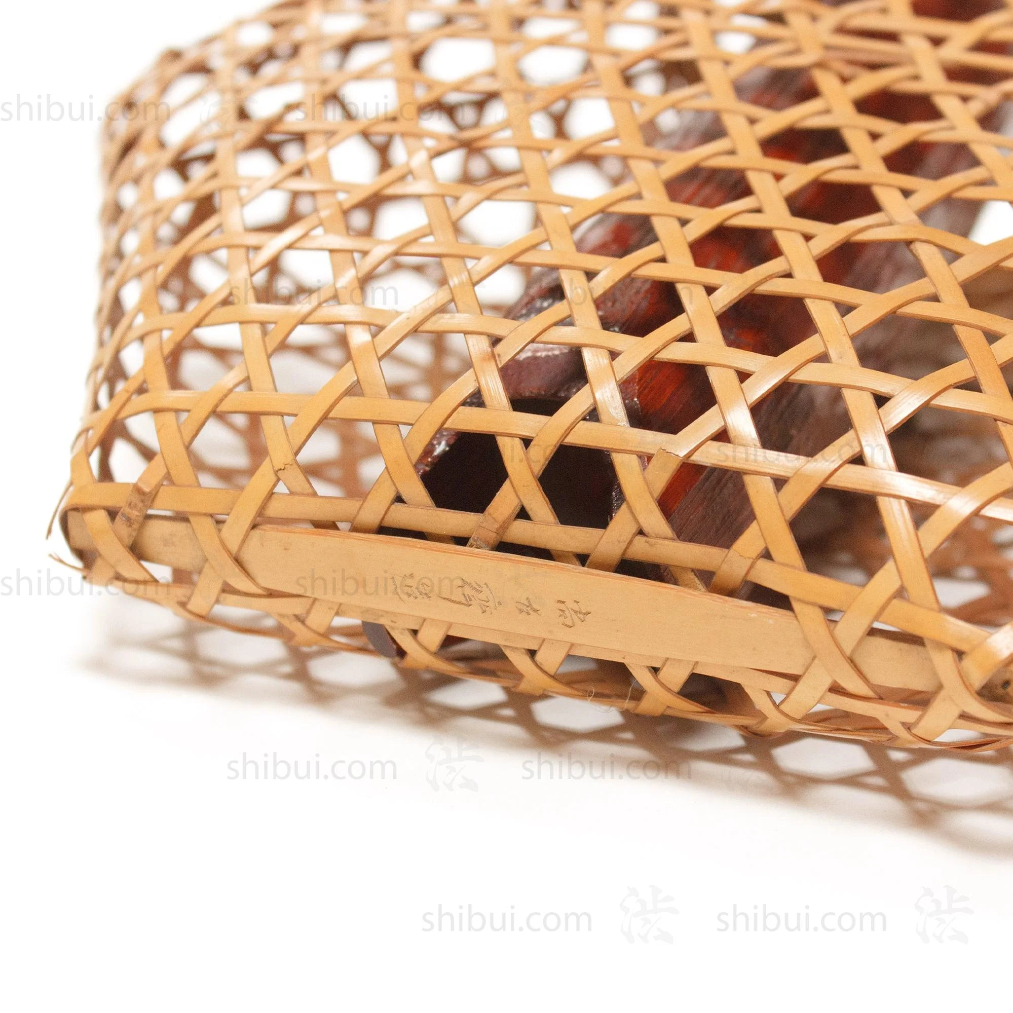 Hanging Hanakago Japanese Bamboo Ikebana Flower Basket - Image 6