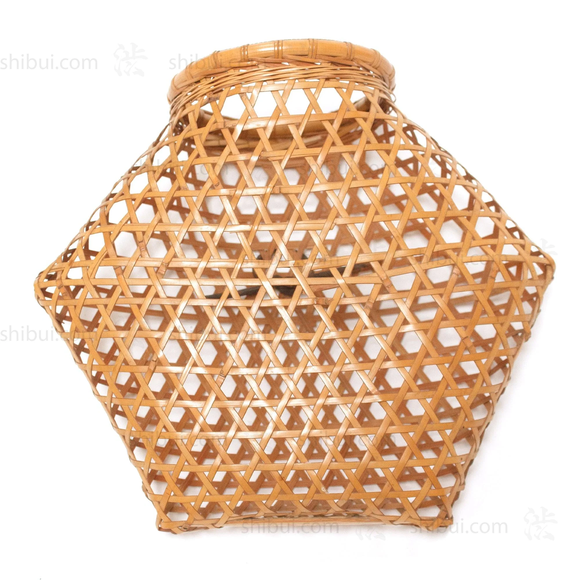 Hanging Hanakago Japanese Bamboo Ikebana Flower Basket - Image 8