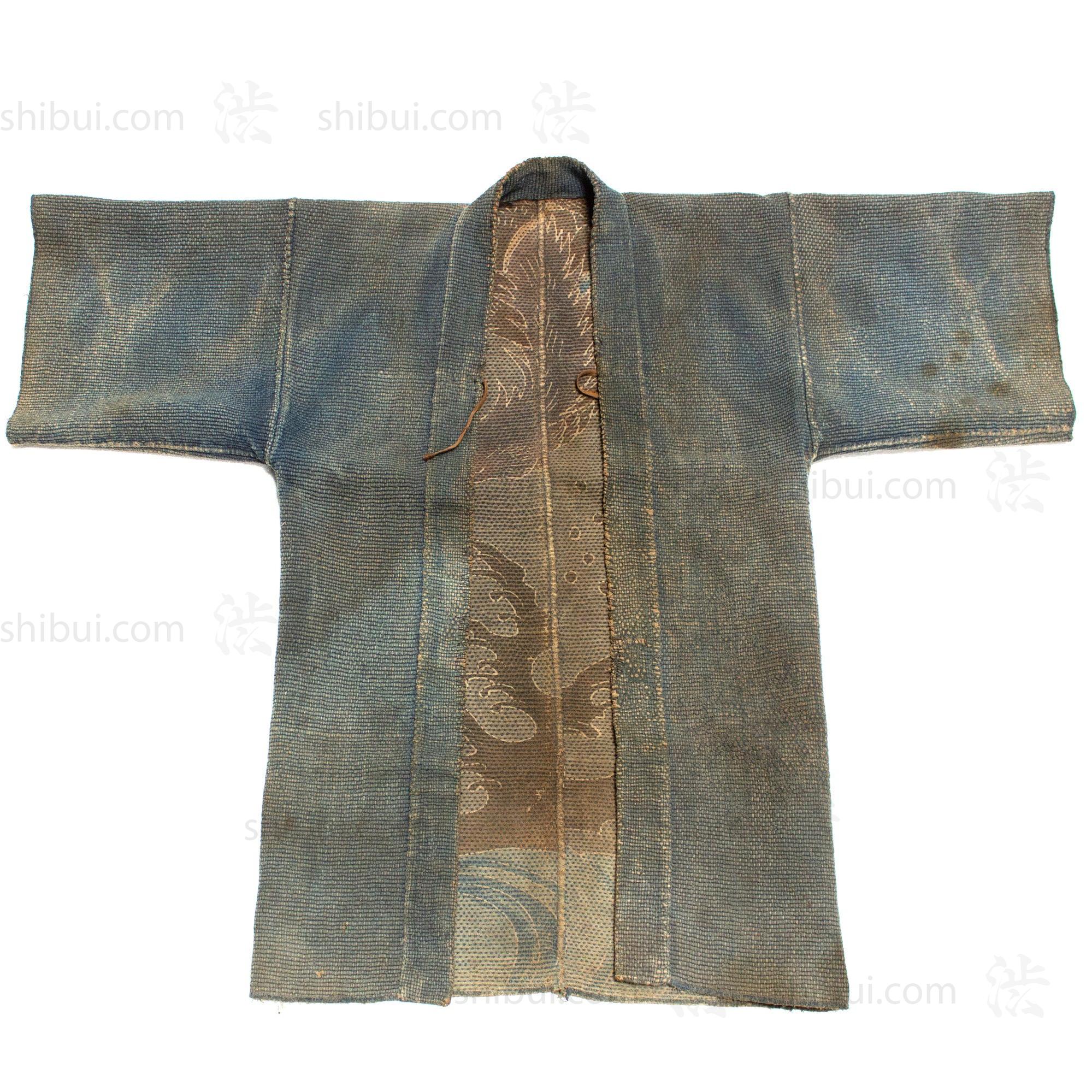 Eagle Tsutsugaki Hanten Antique Fireman's Coat - Image 8