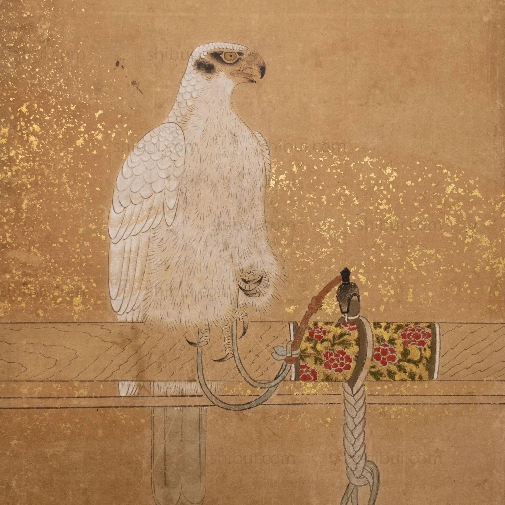 Hunting Hawks | Pair of 6 Panel Screens - Image 7