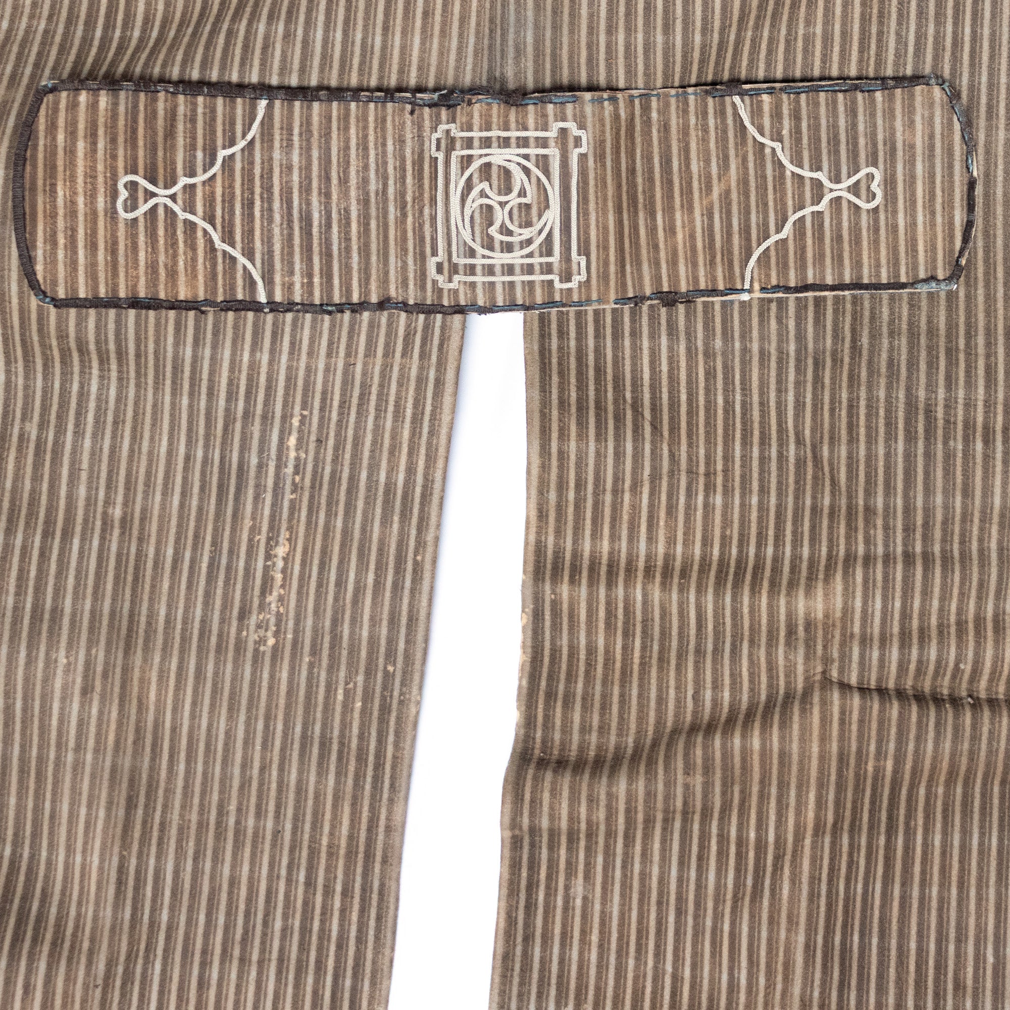 Inden Kawabaori Beautiful Reversable Doeskin Fireman's Coat & Muneate Set - Image 14