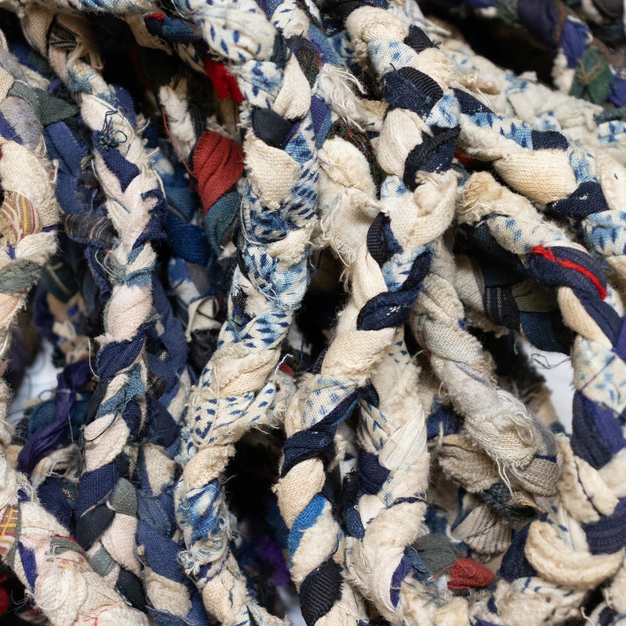 Very Long Handmad Recycled Cotton Rope - Image 3