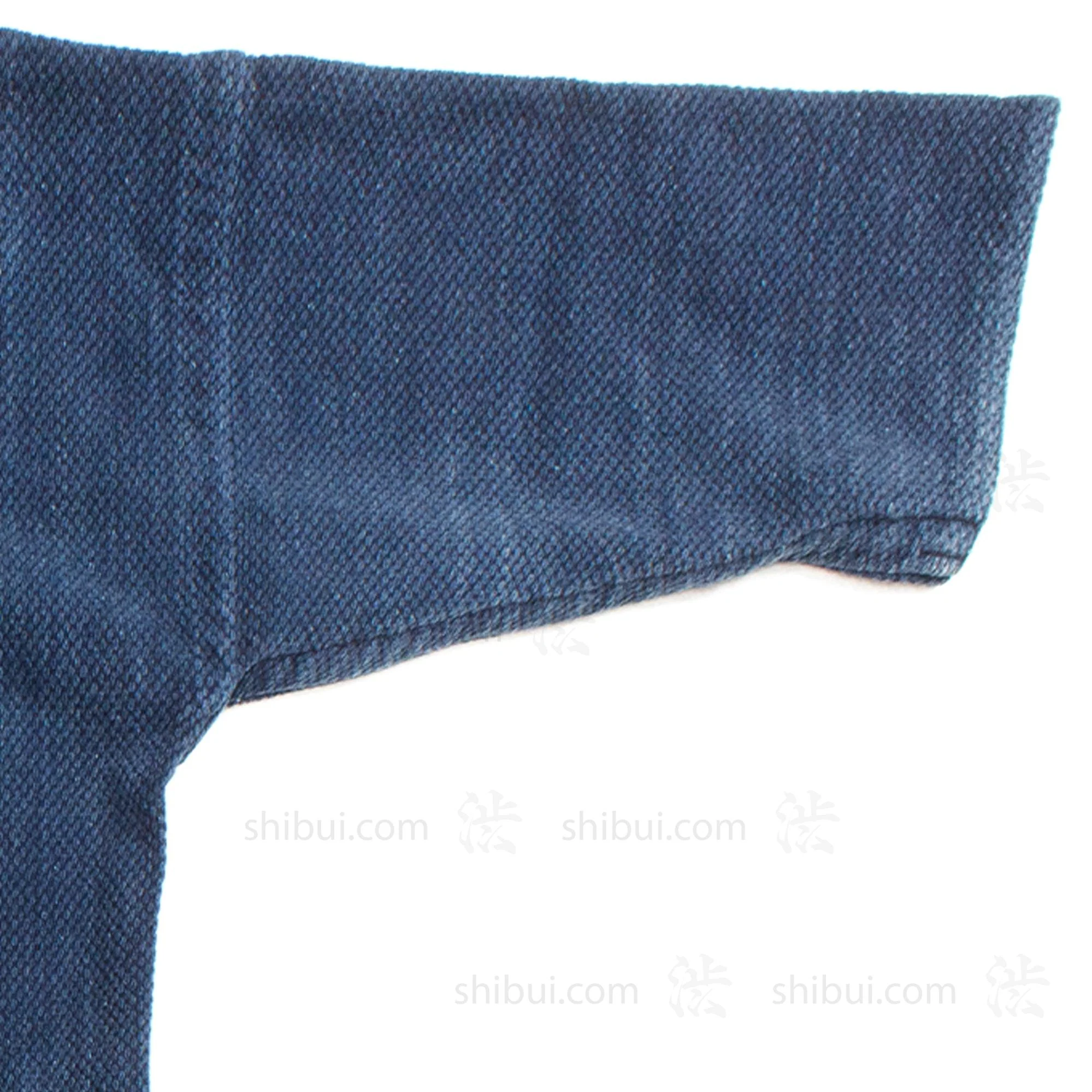 Indigo Dyed Kendo Jacket with Sashiko-Style Stitching - Image 6