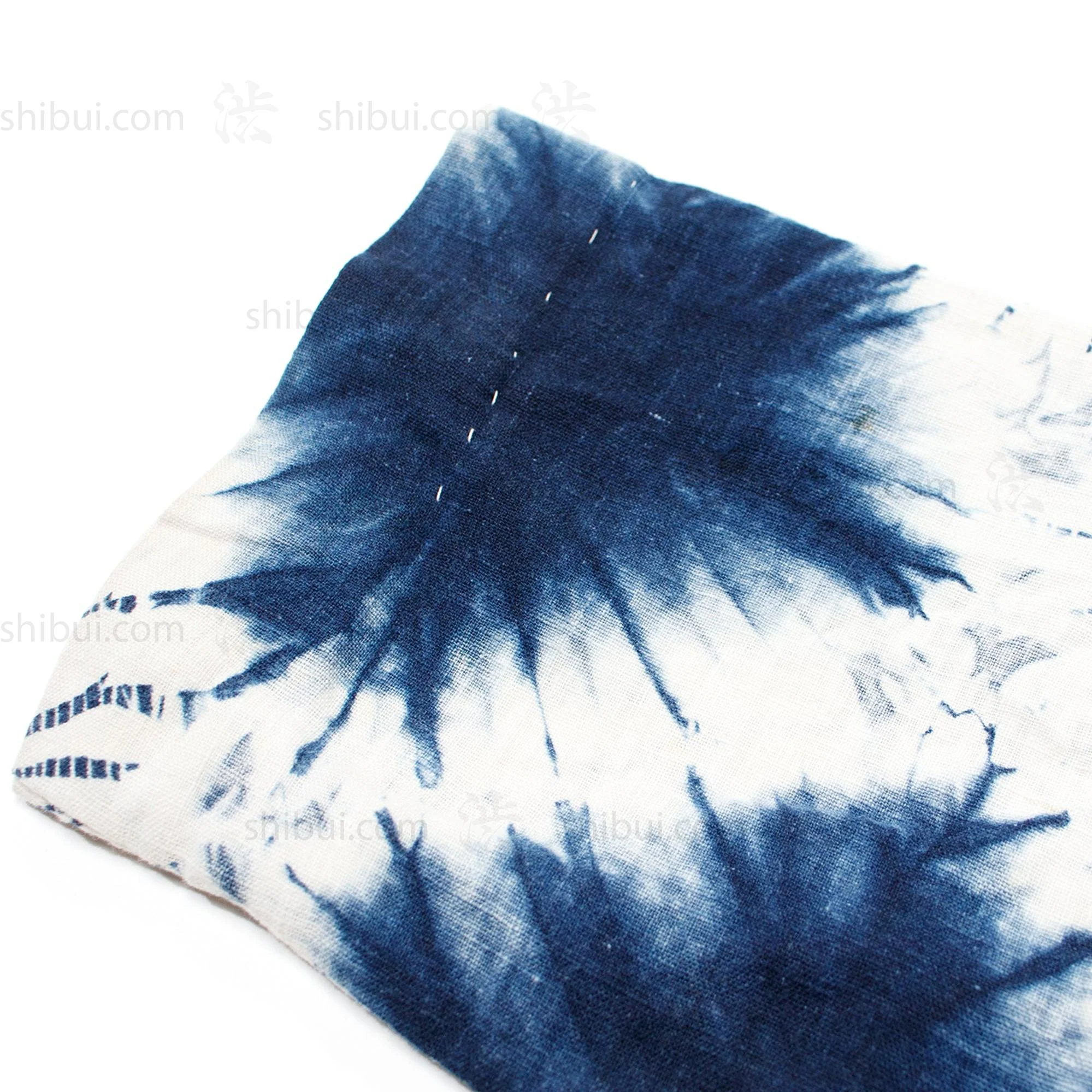 Indigo Dyed Shibori Han Juban  | Jacket - Image 6