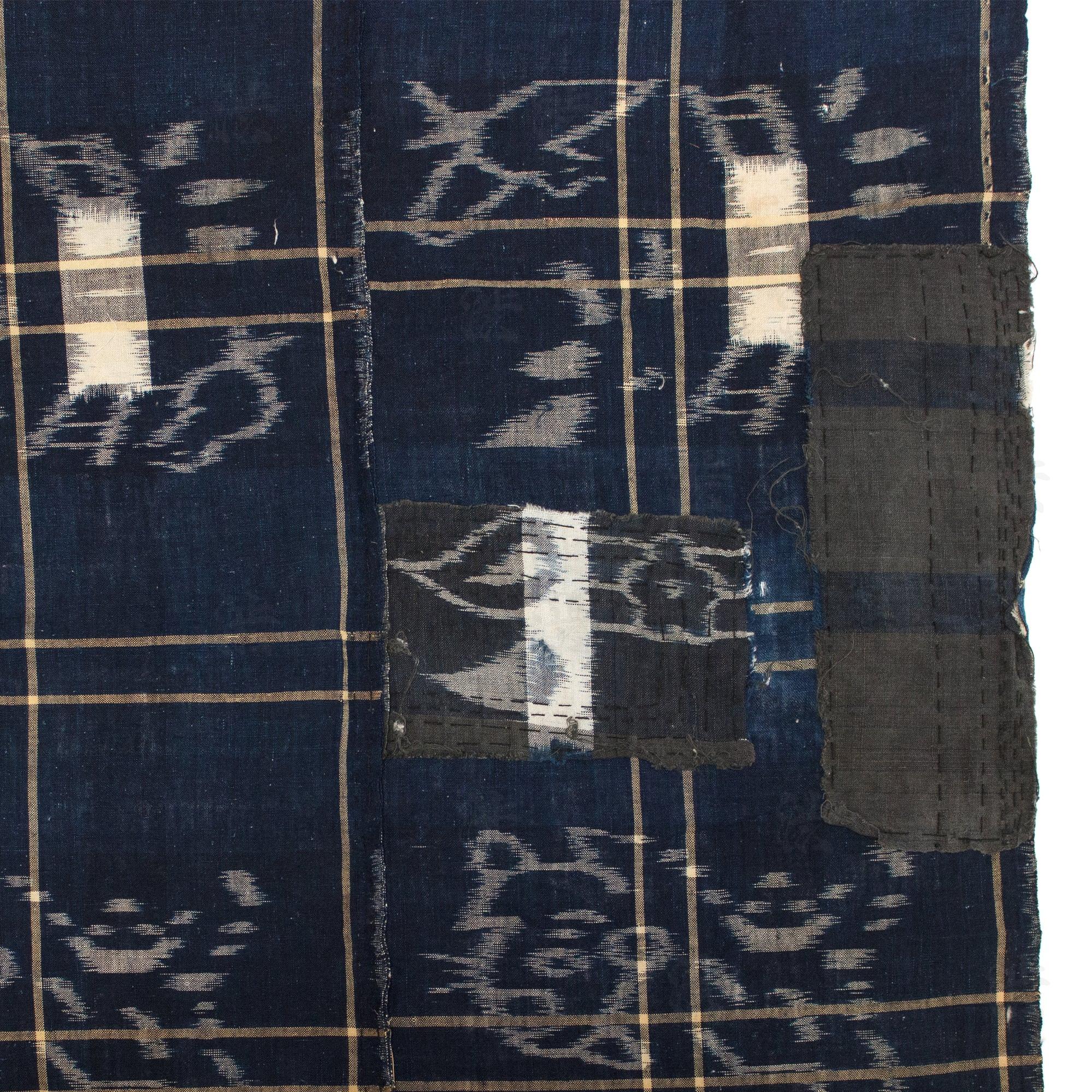 Indigo E-Gasuri Futonji with Tigers - Image 4