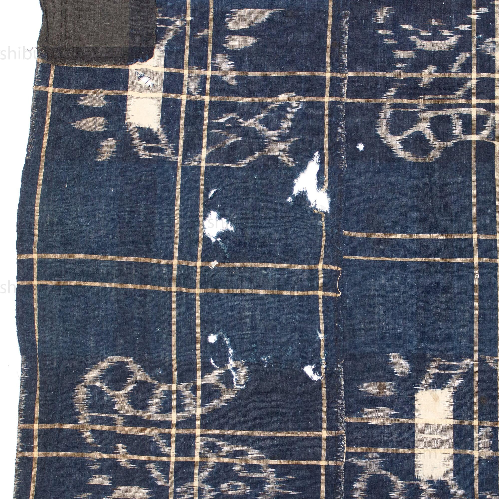 Indigo E-Gasuri Futonji with Tigers - Image 5