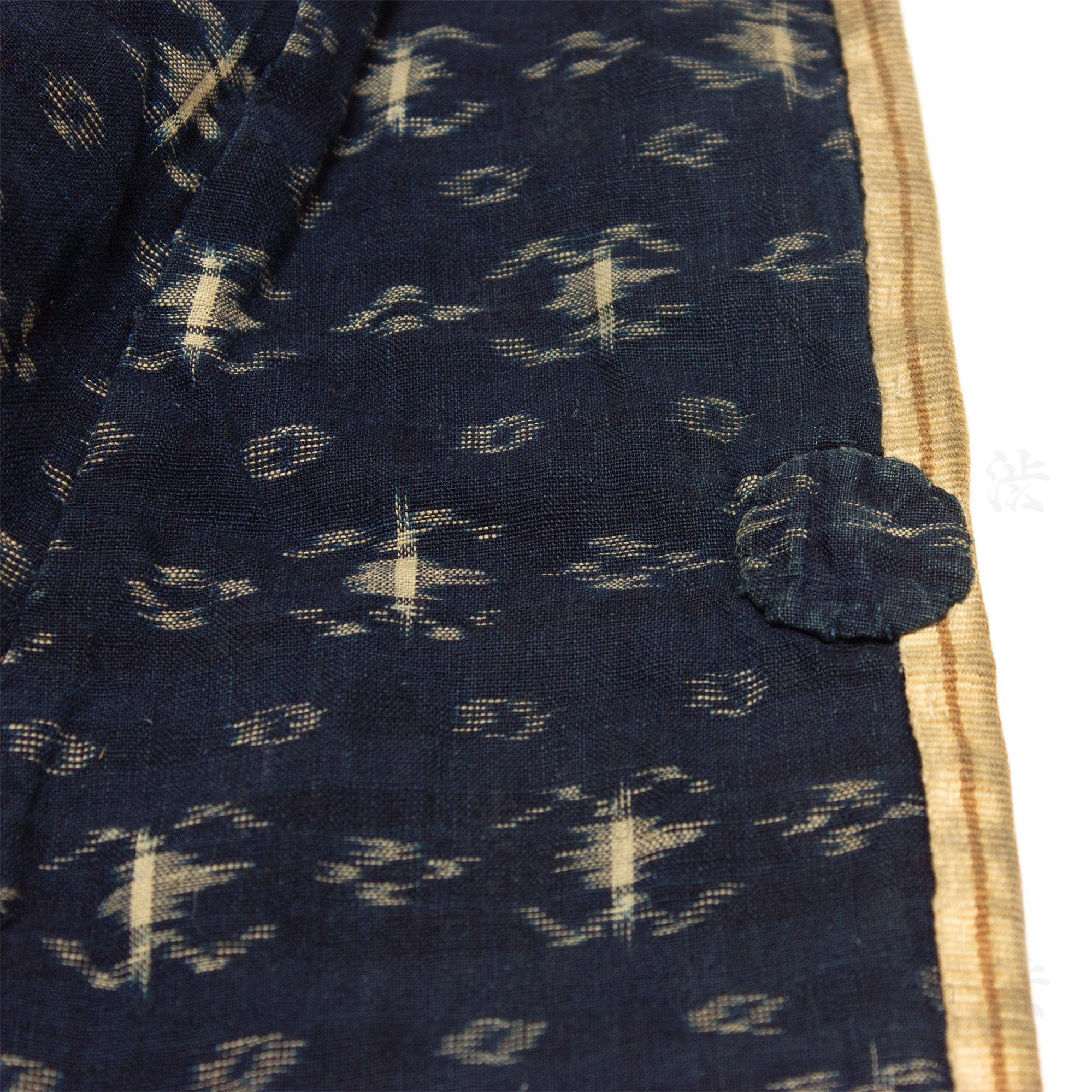 Japanese Indigo Kasuri Cape - Image 7