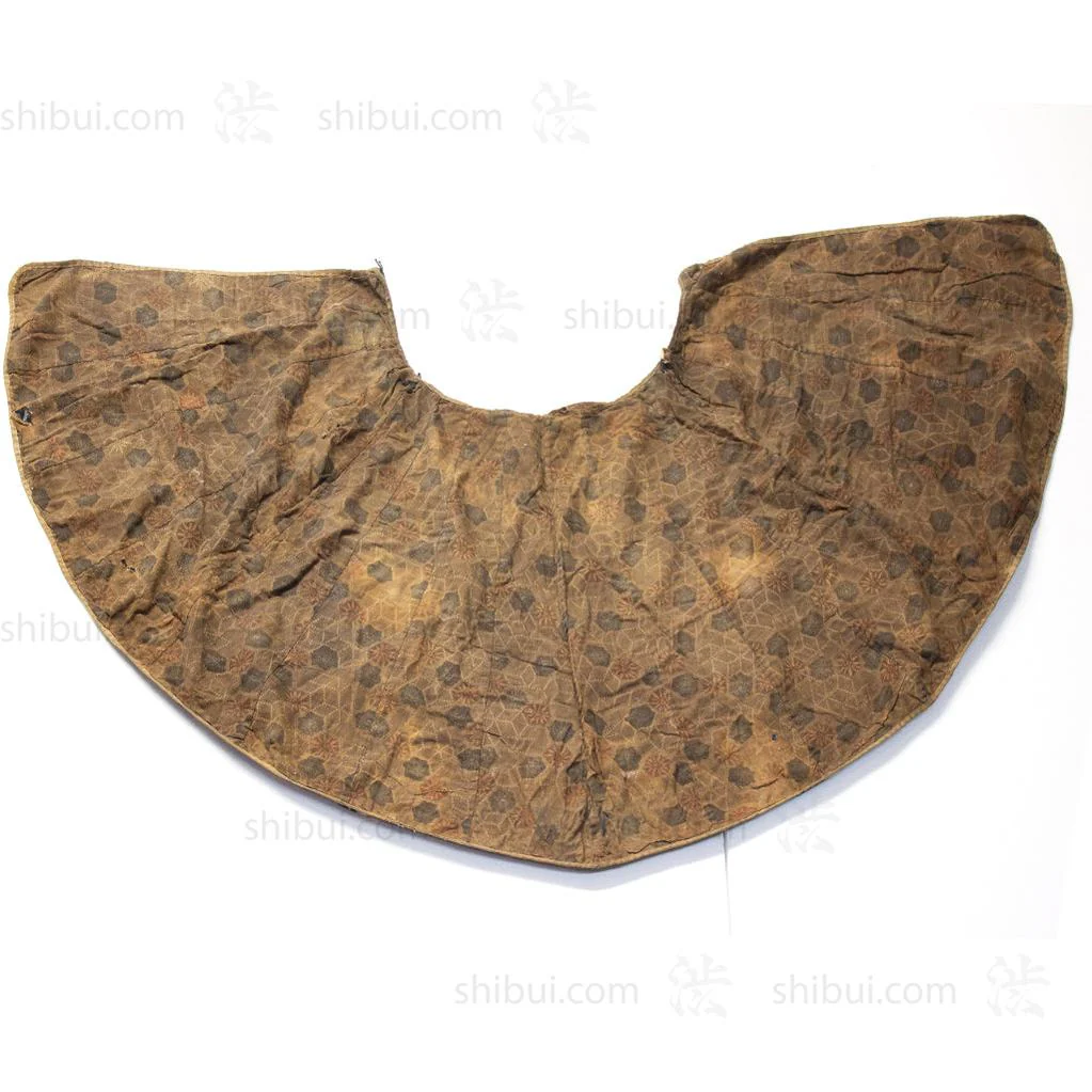 Indigo Kasuri Cape with Katazome Shibori Interior - Image 4