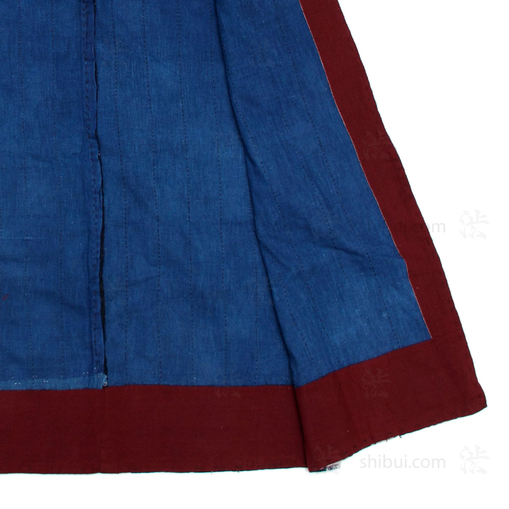 Quilted Indigo Kasuri Kimono - Image 7