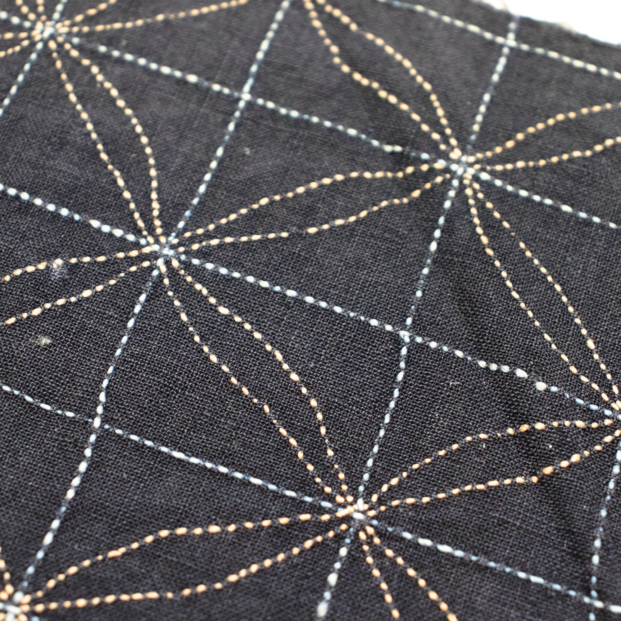 Indigo Sashiko Fragment - Image 2