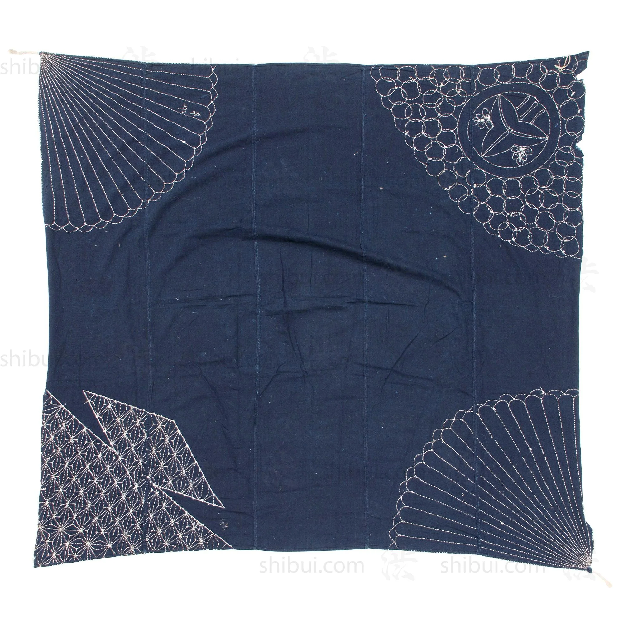 Indigo Sashiko Furoshiki - Image 5