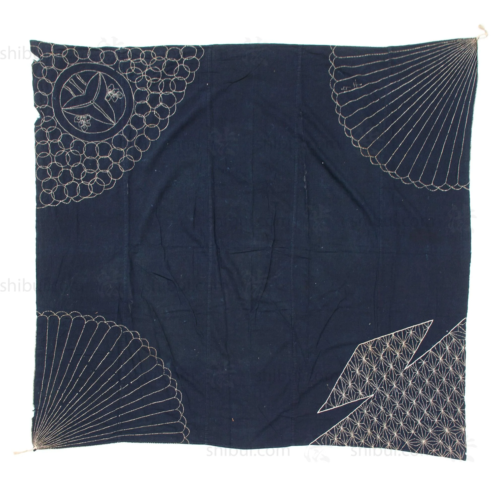 Indigo Sashiko Furoshiki - Image 6