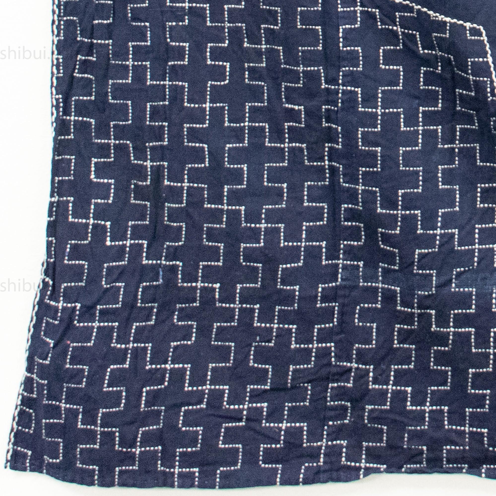 Indigo Sashiko Furoshiki - Image 2