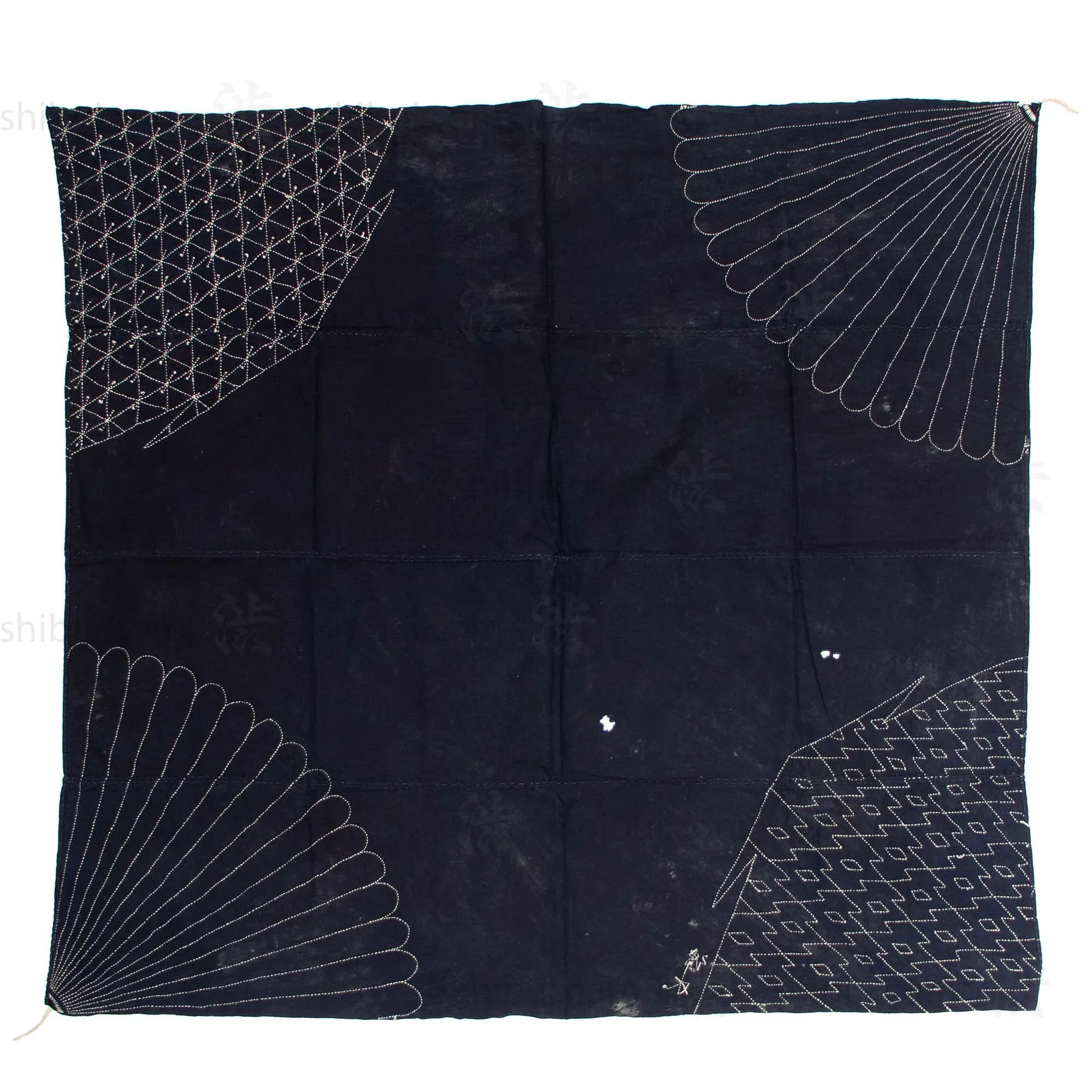 Indigo Sashiko Furoshiki - Image 8