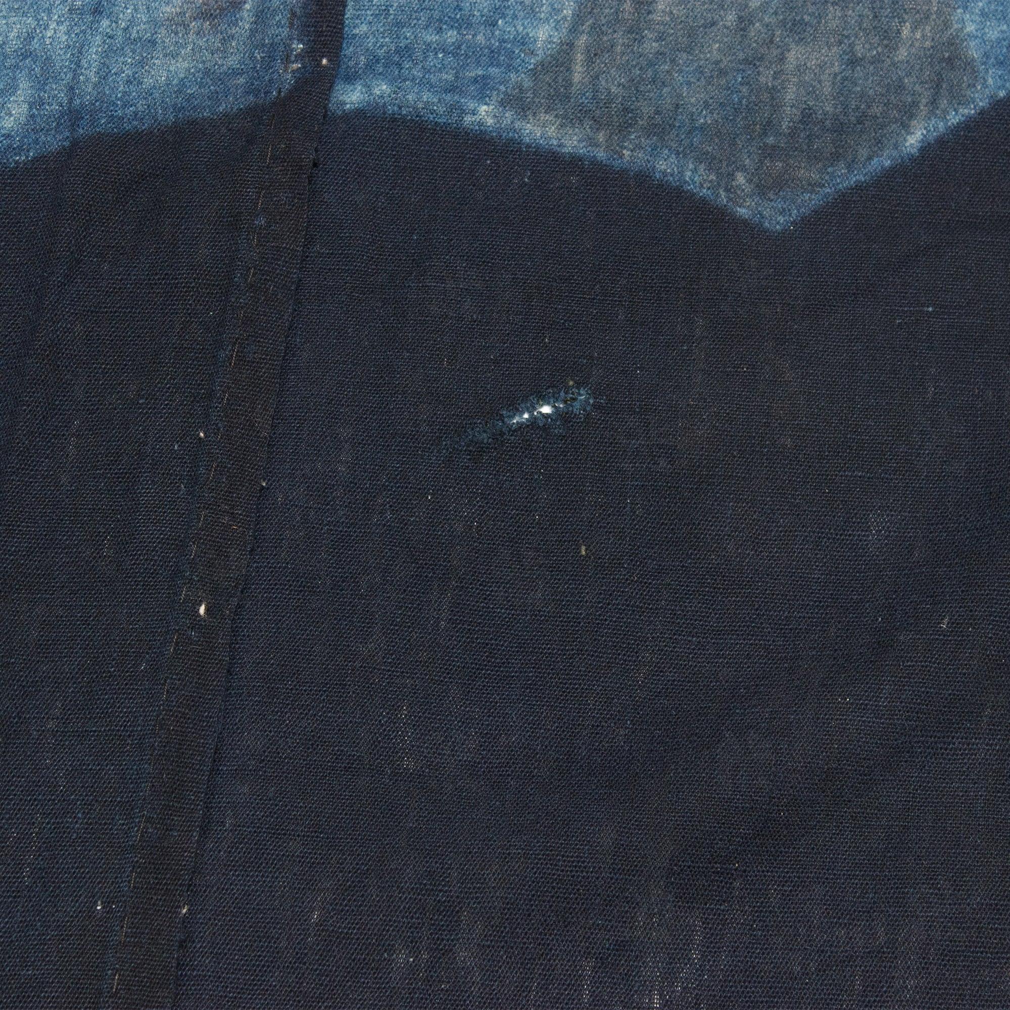 Indigo Tsutsugaki Futonji With Fan Motif - Image 4