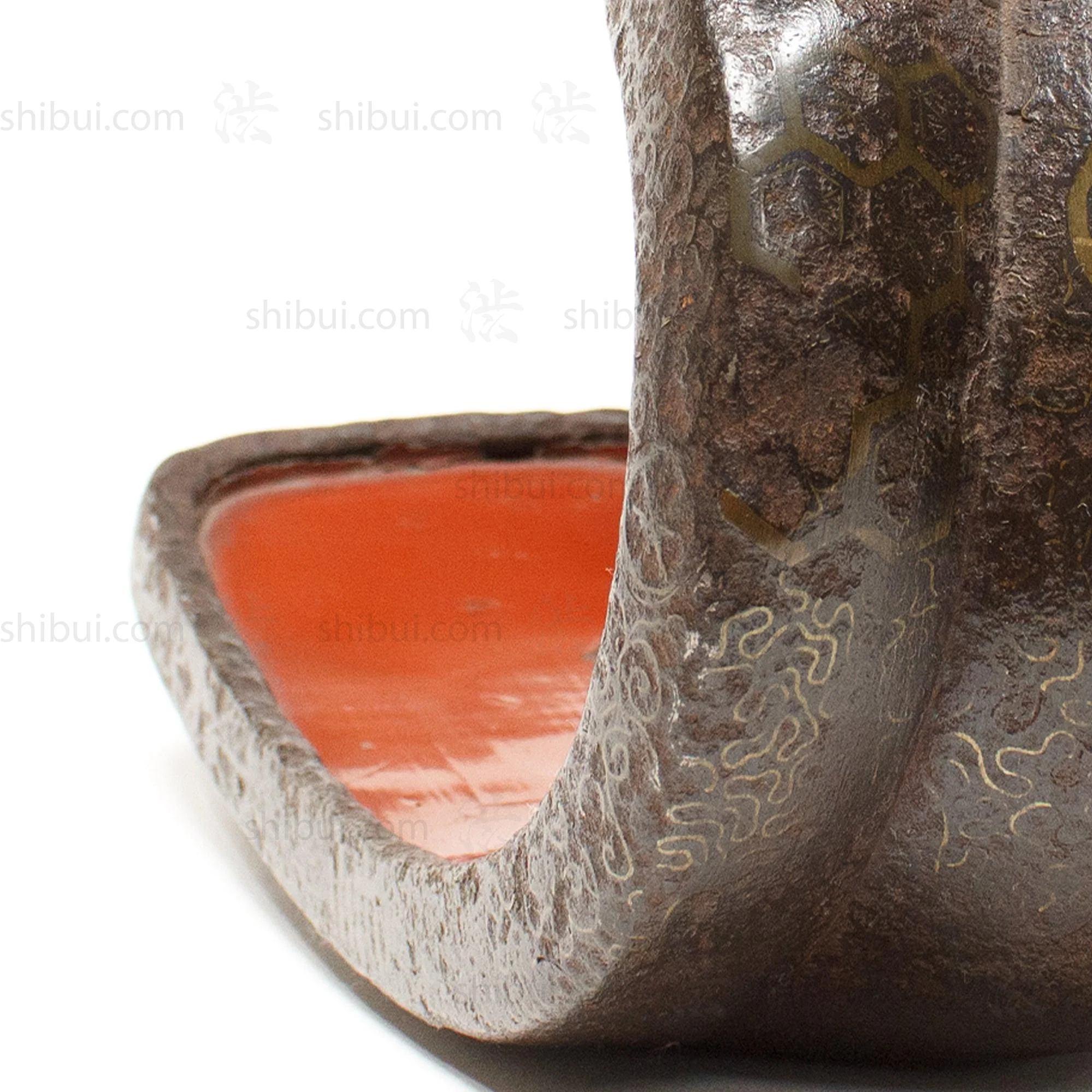 Japanese Antique Abumi Stirrup with Bronze Inlay - Image 5