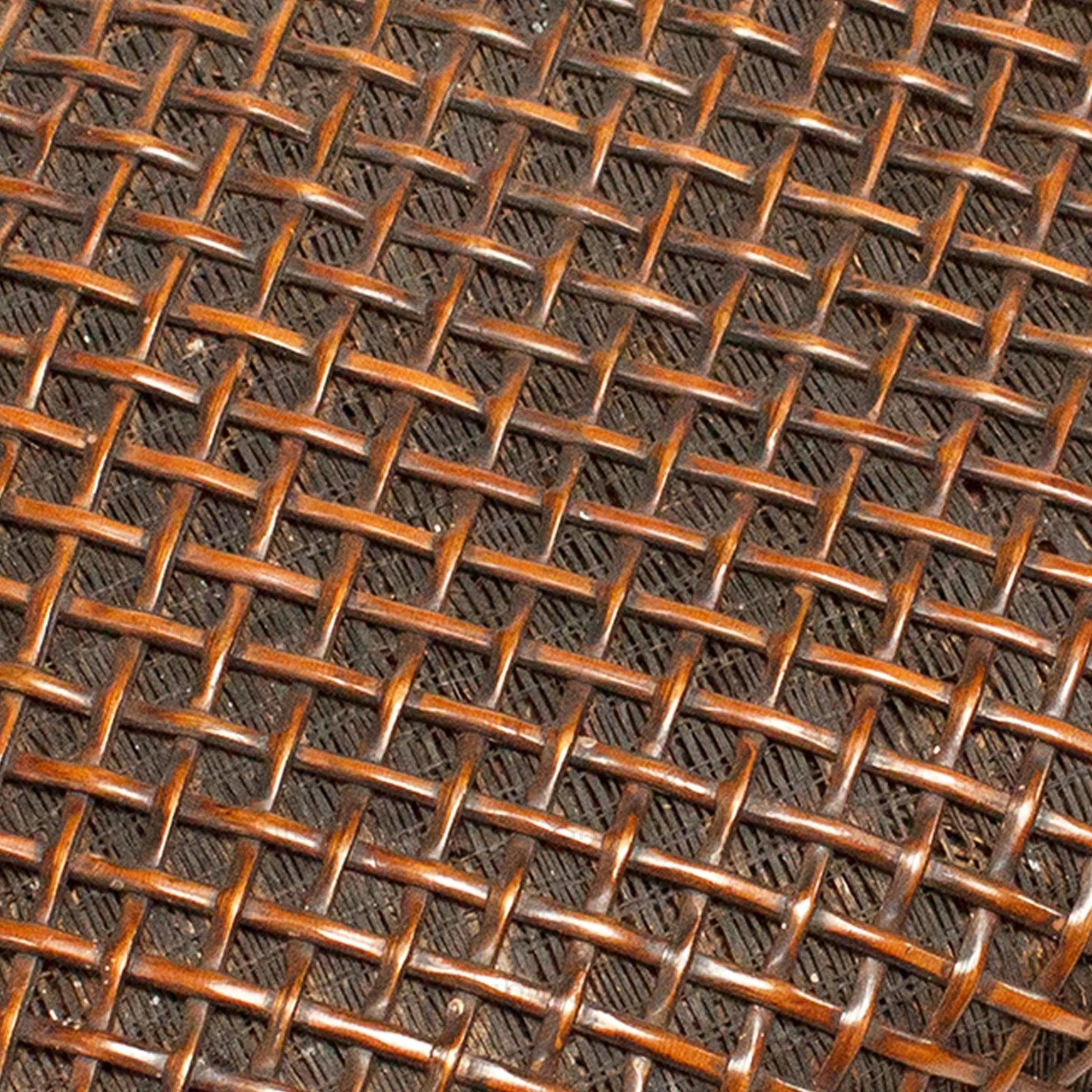Japanese Antique Bamboo Woven Bento Basket - Image 4