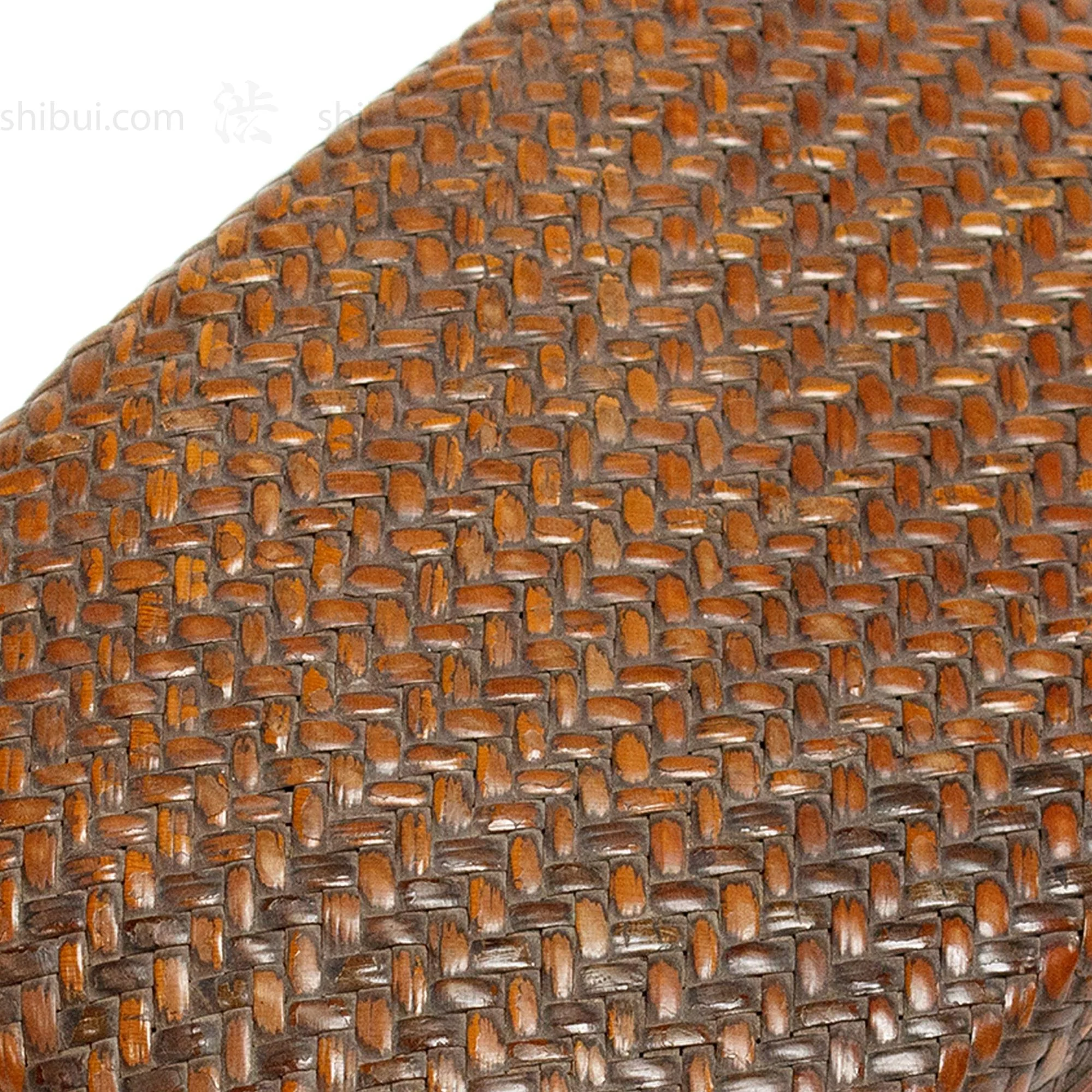 Japanese Antique Bamboo Woven Bento Basket - Image 8