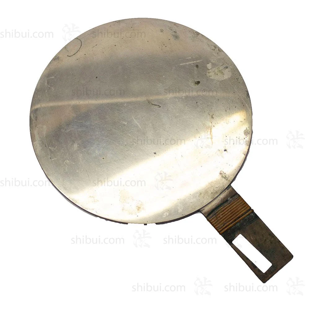 Japanese Antique Bronze Hand Mirror - Image 3