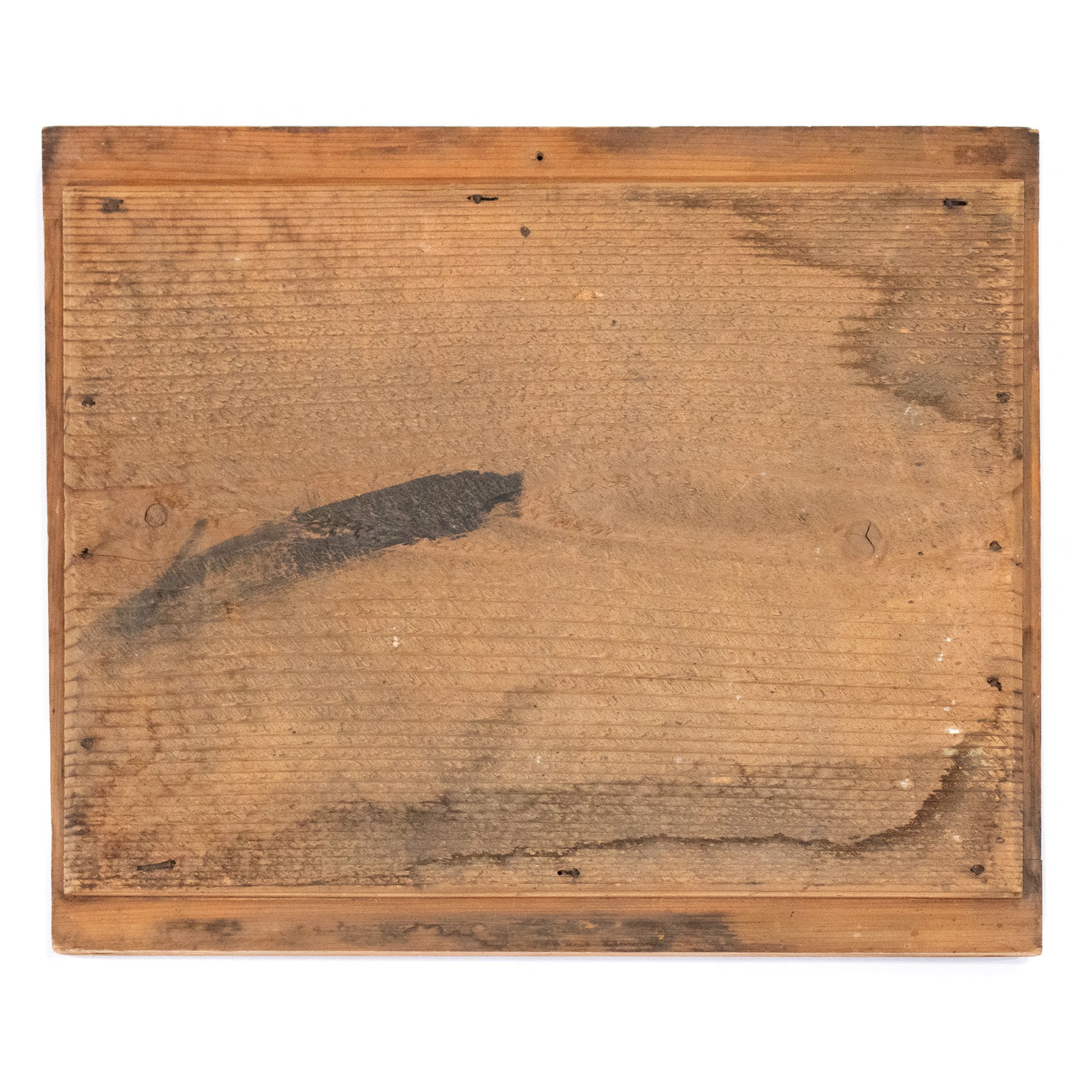 Japanese Antique Hand-painted Ema Prayer for Soldiers - Image 4