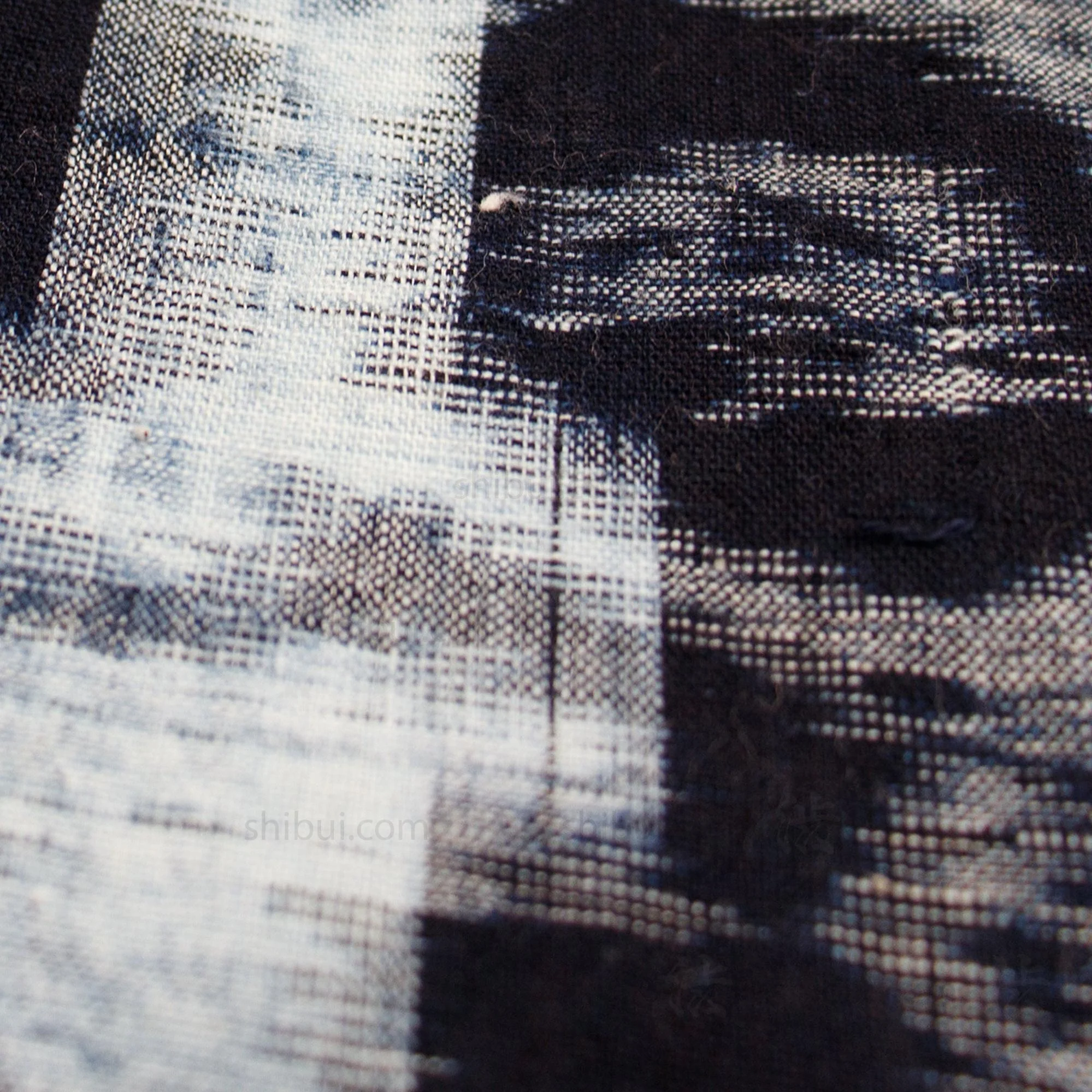 Japanese Antique Tsuru-Kame  Indigo Futon Cover | 4-Panel E-Gasuri Futonji - Image 7