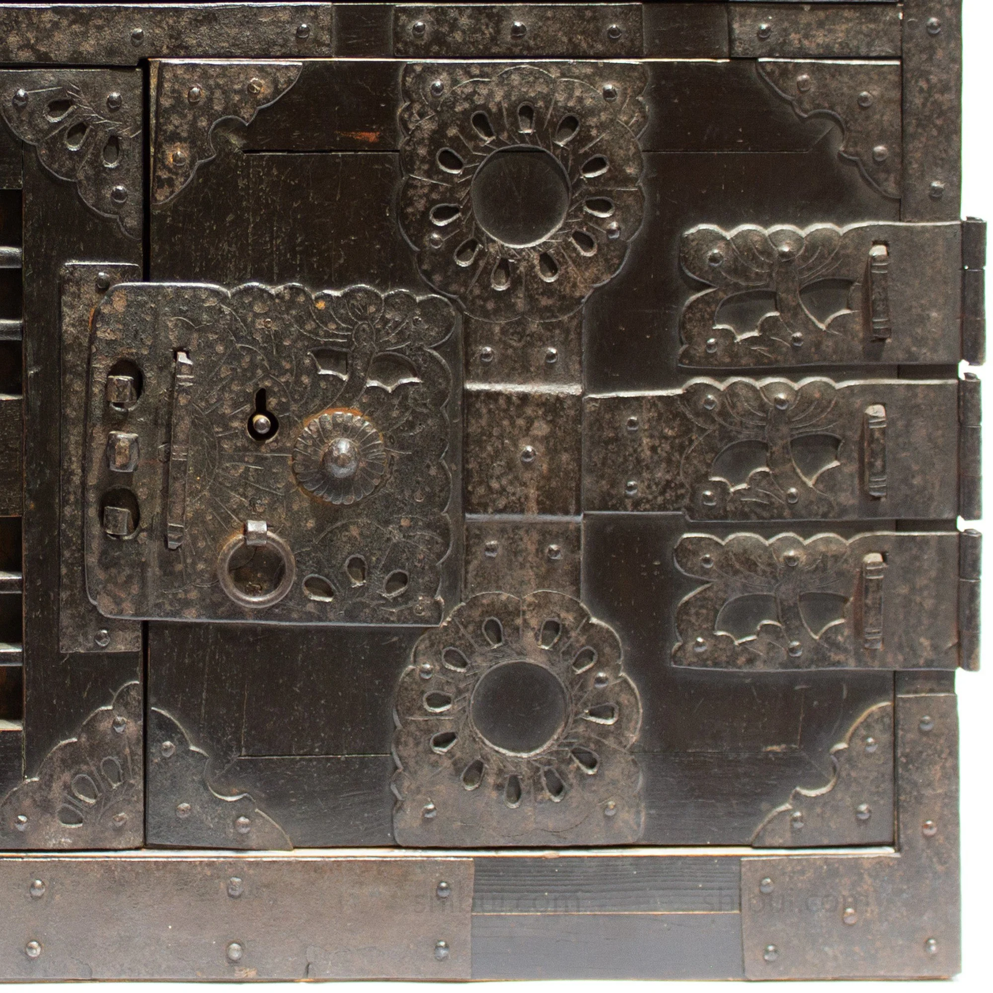 Japanese Antique Sea Captain's Chest - Image 3