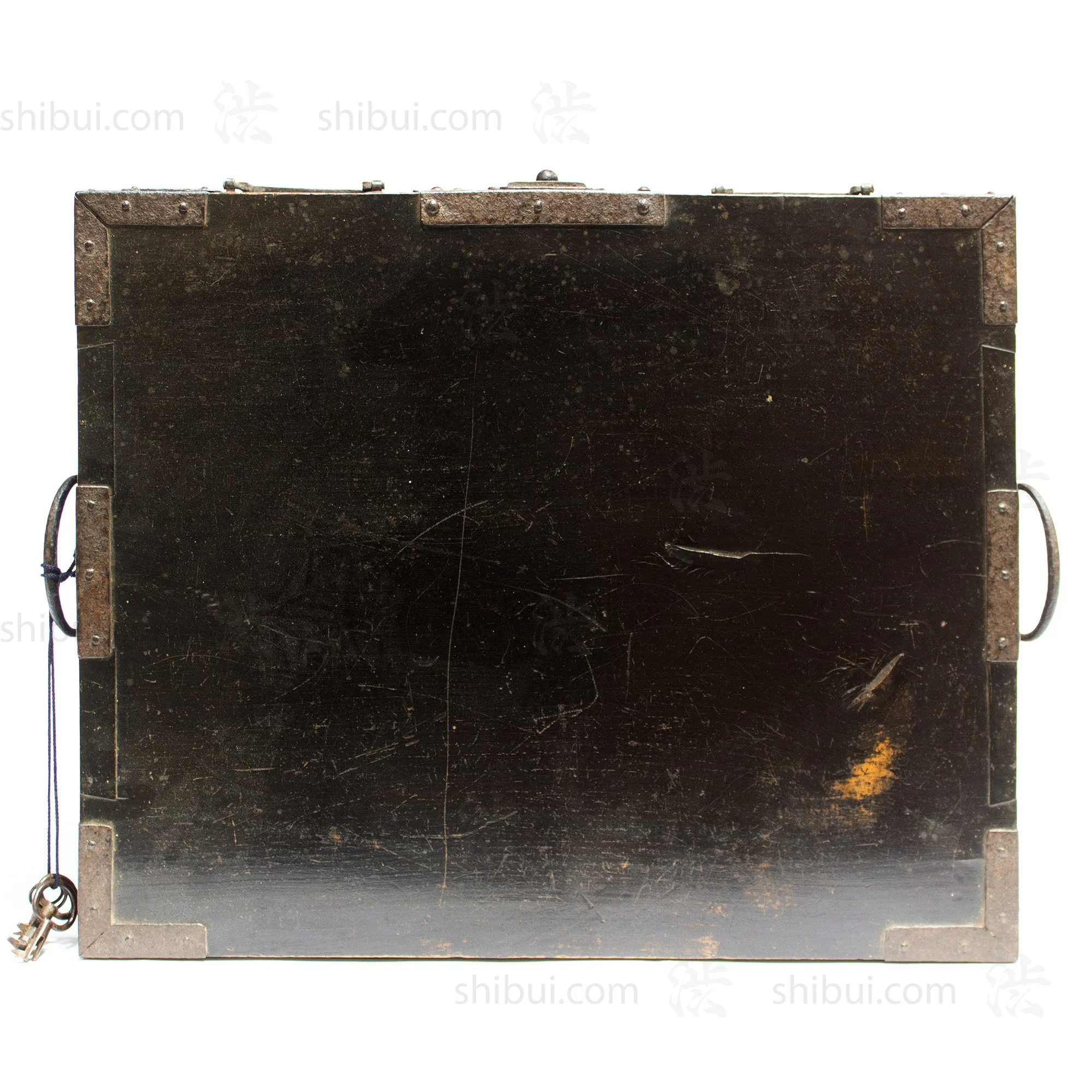 Japanese Antique Sea Captain's Chest - Image 7