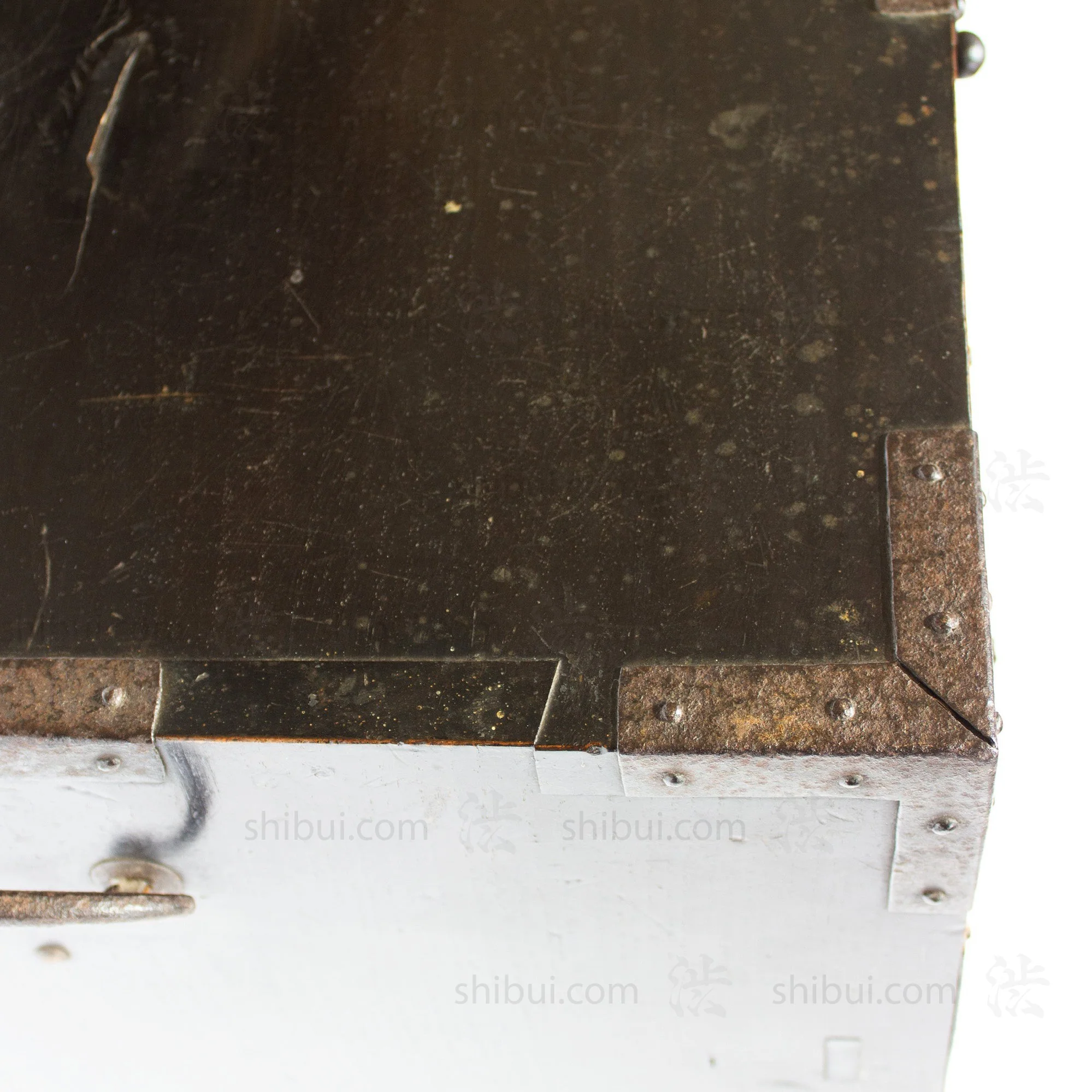 Japanese Antique Sea Captain's Chest - Image 8