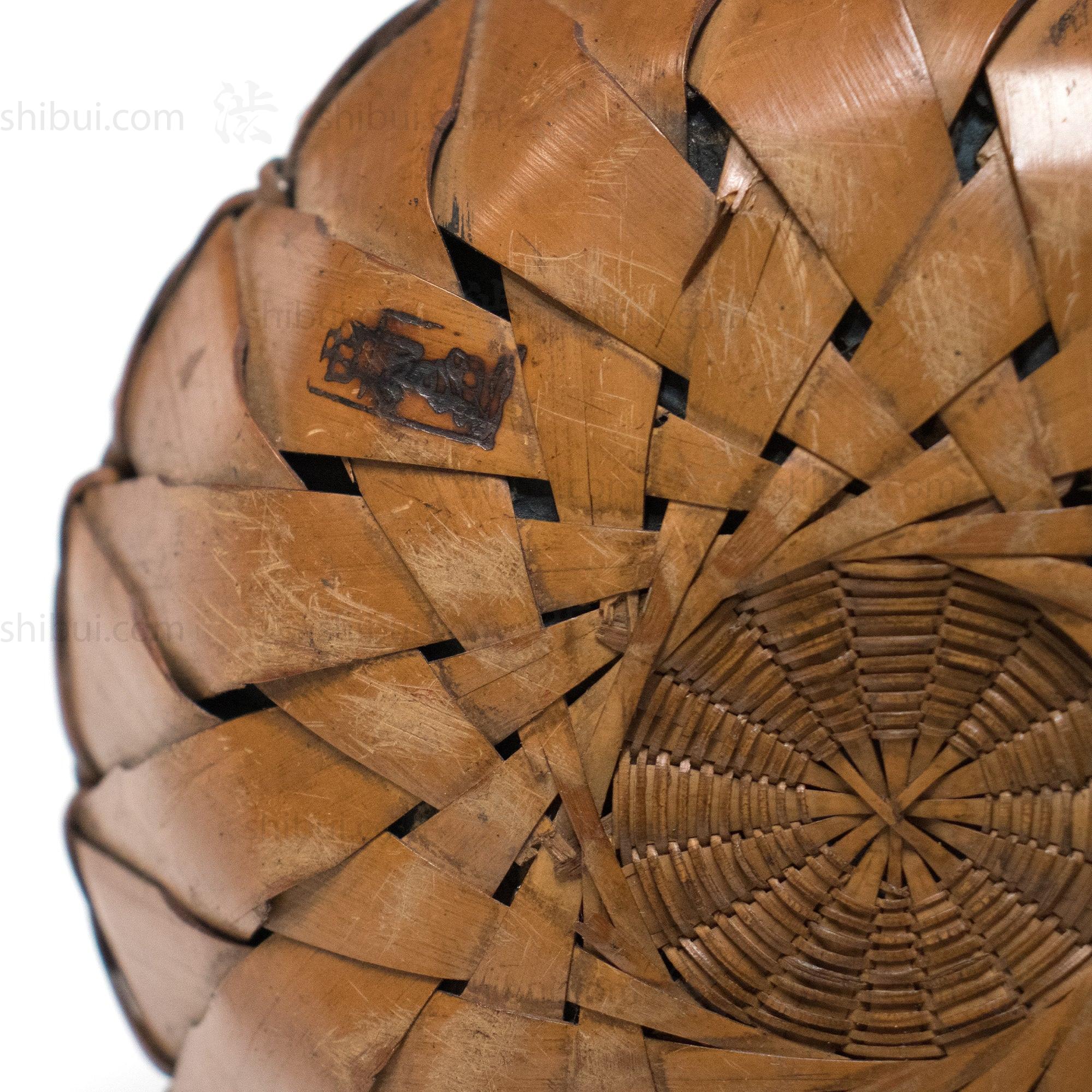Japanese Bamboo Charcoal or Ash Basket for Tea Ceremony - Image 4