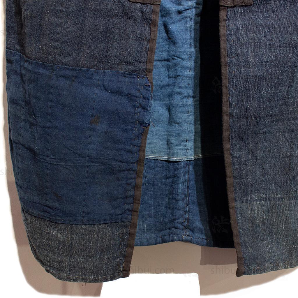 Japanese Boro Patchwork Indigo Coat - Image 2