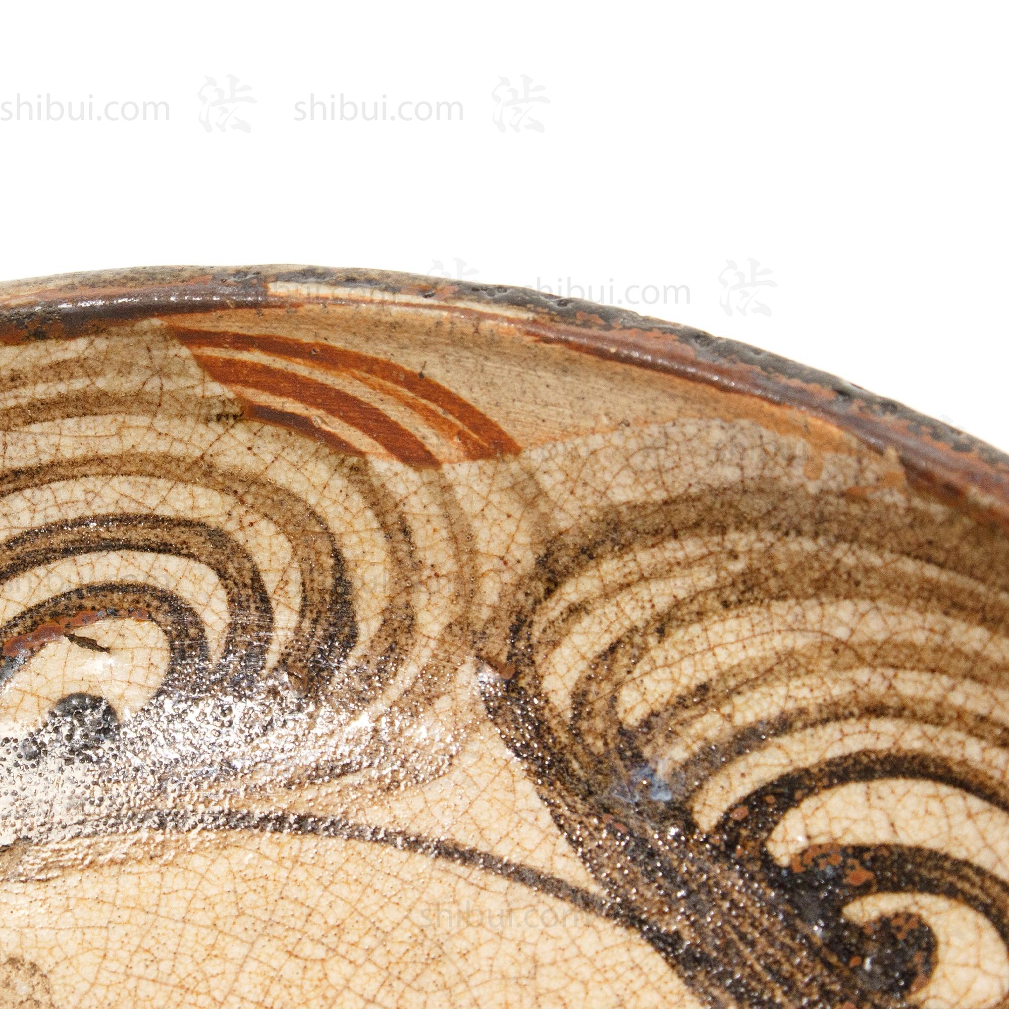 Japanese Horse Eye Motif Plate - Image 7