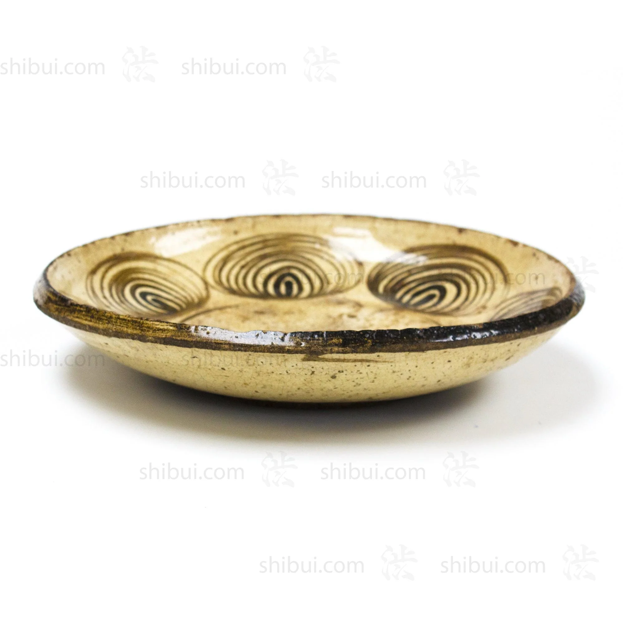 Japanese Horse Eye Motif Serving Plate - Image 7