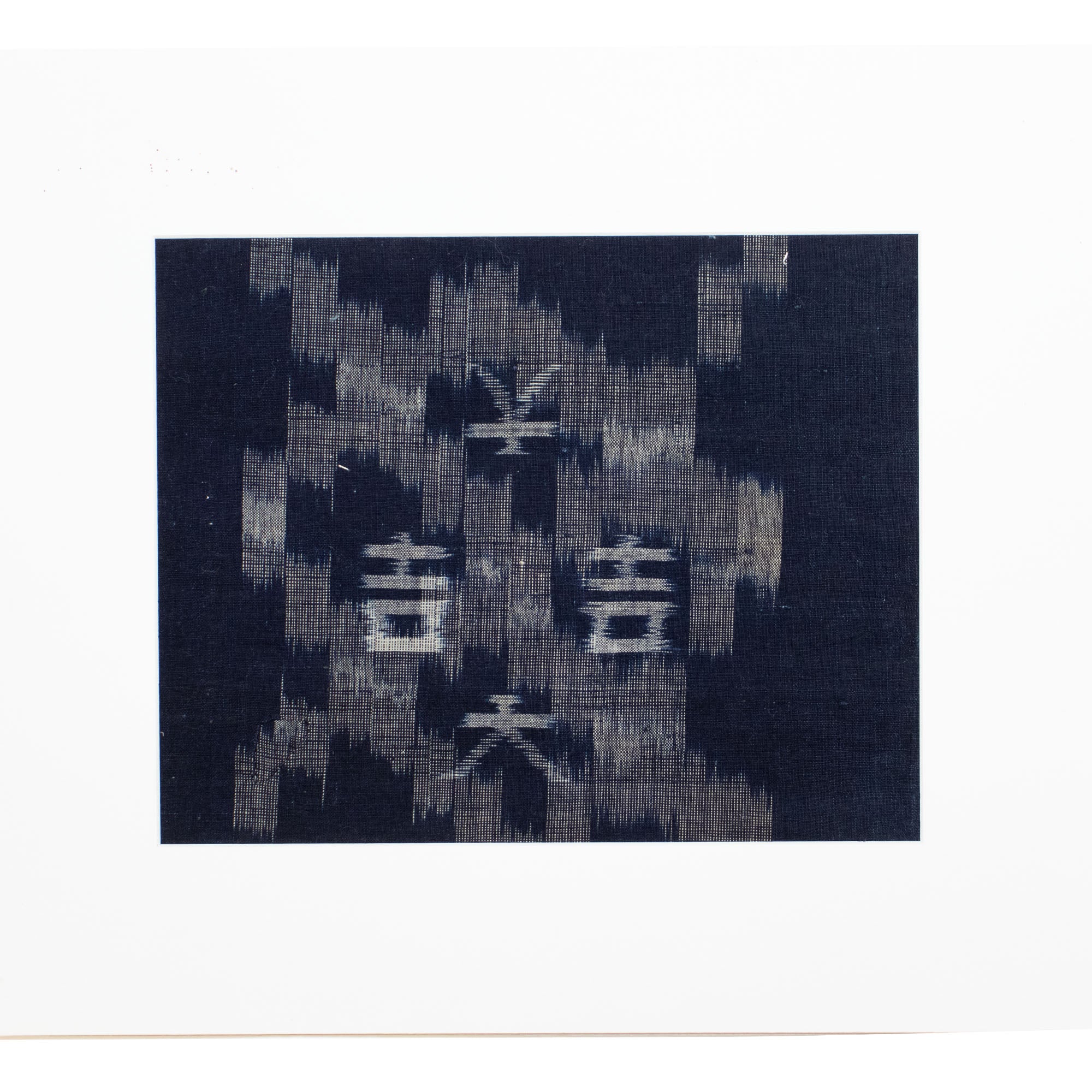 Japanese Indigo E-gasuri Daikichi Fragment - Image 3