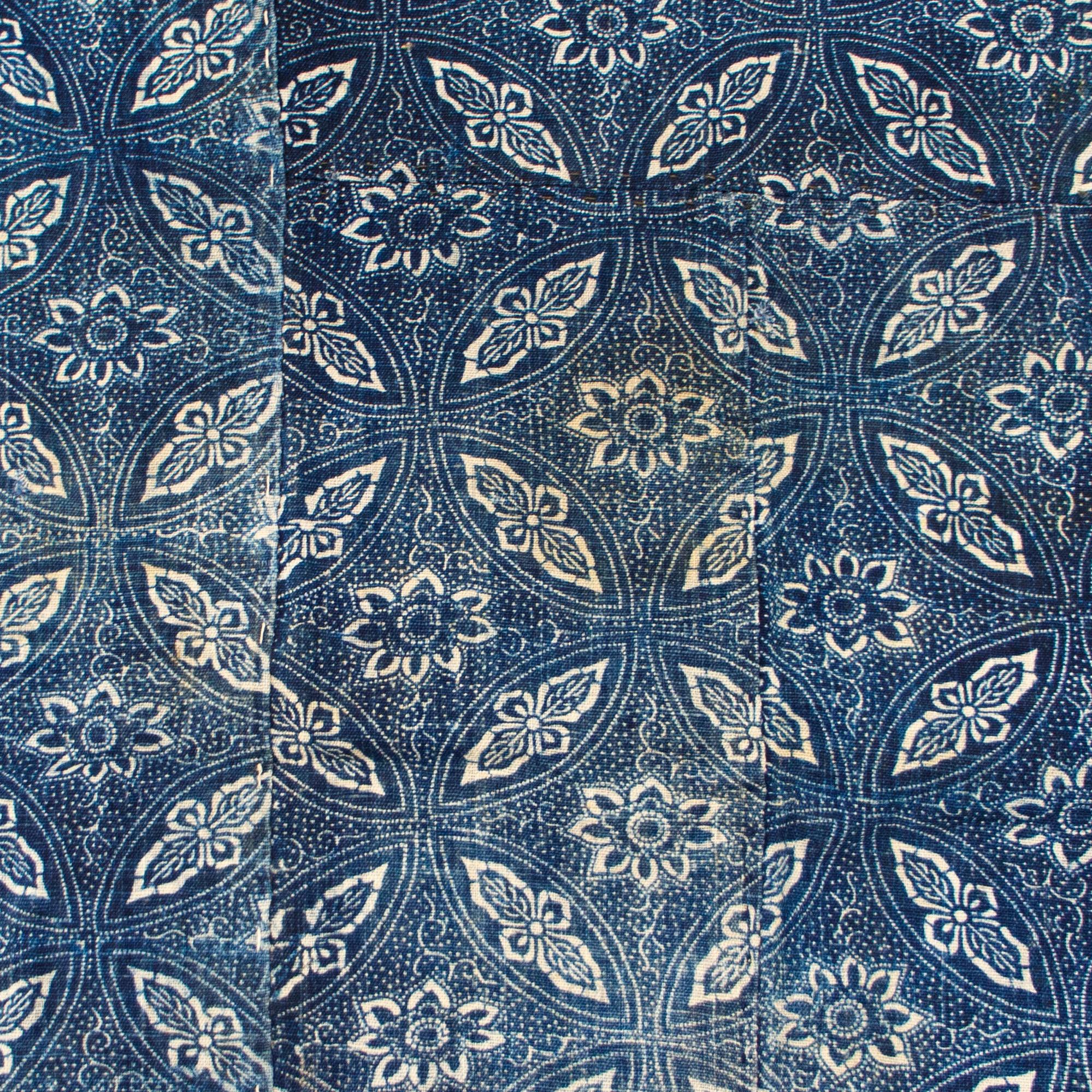 Japanese Indigo Katazome Antique Futon Cover - Image 2