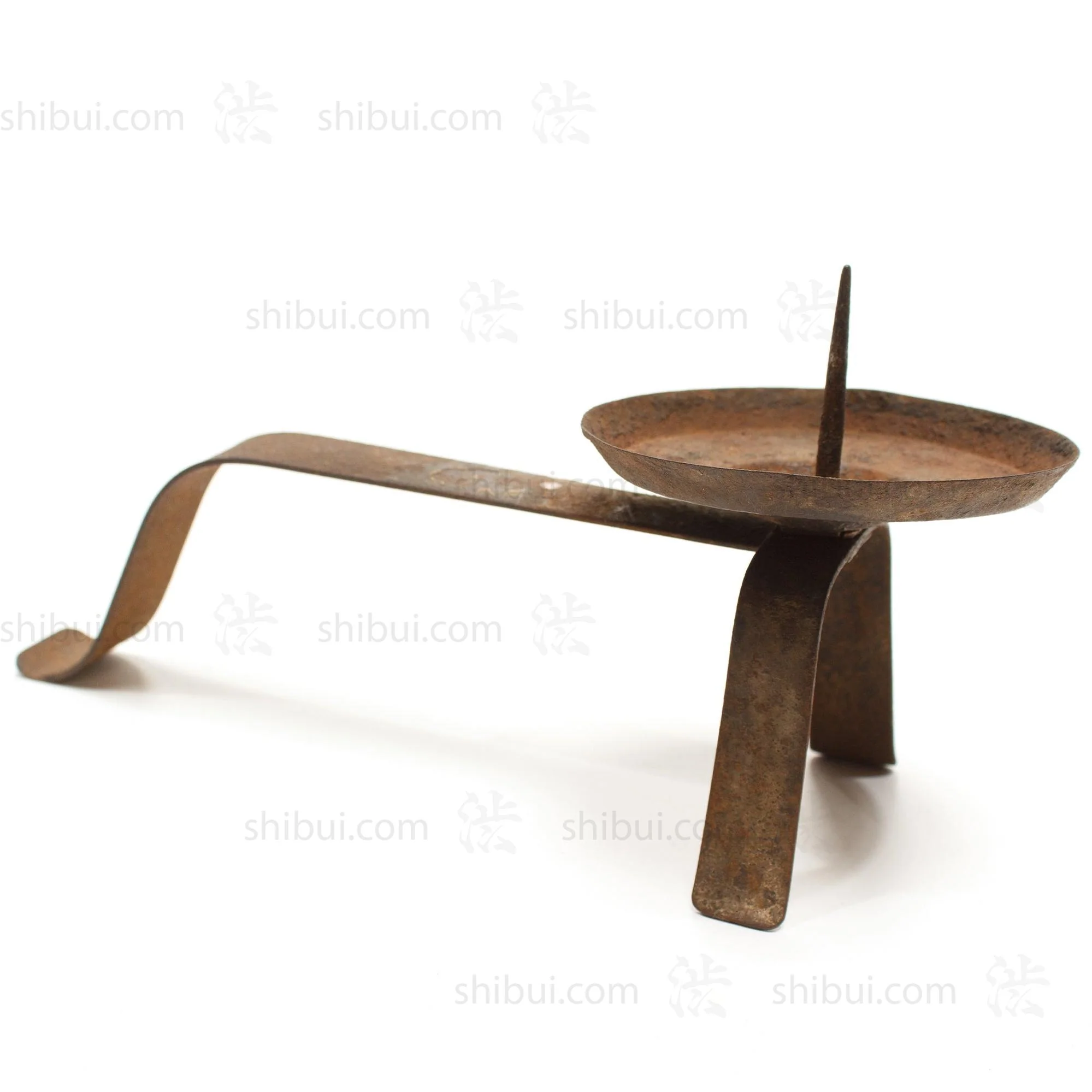 Japanese Iron Candlestick - Image 3
