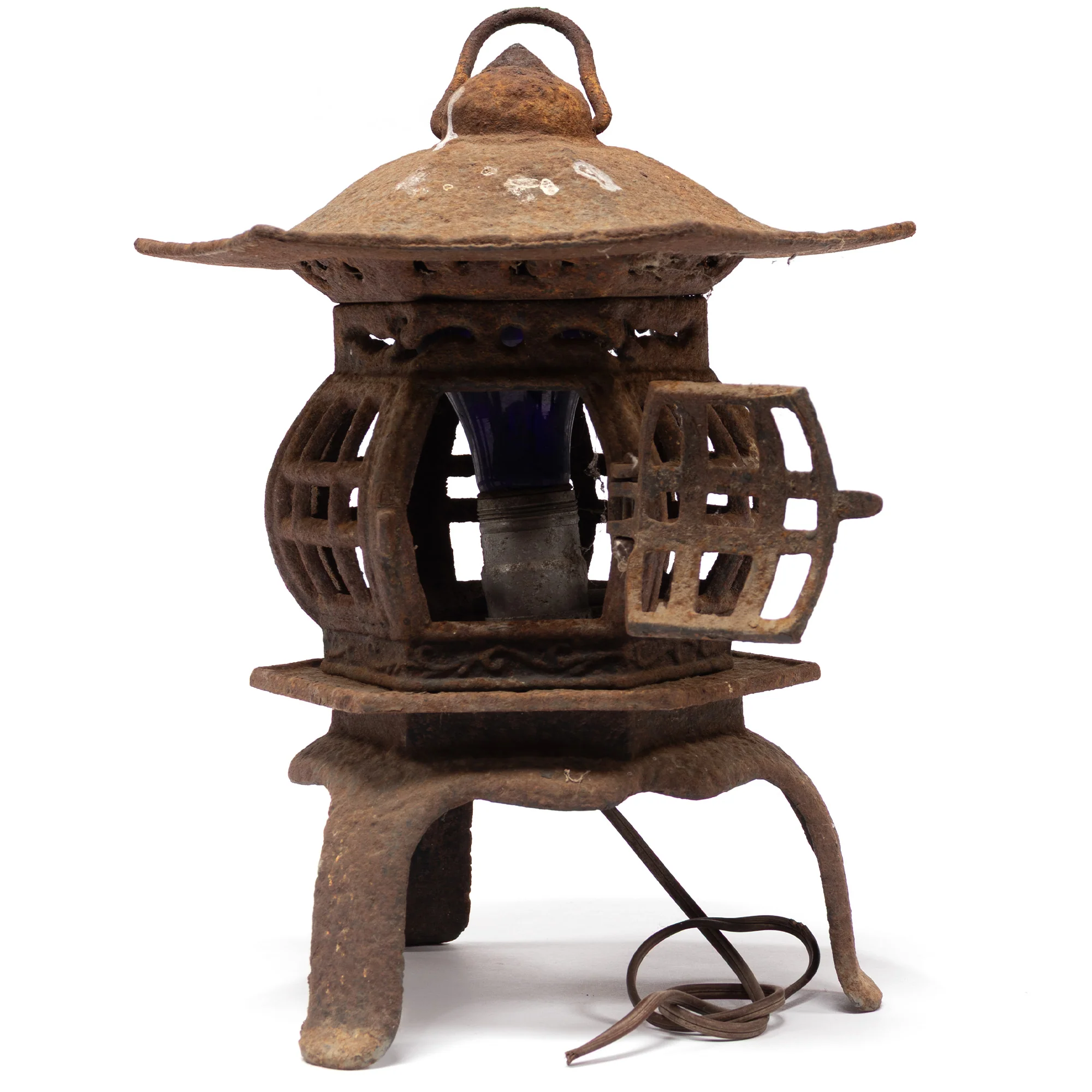 Japanese Iron Lantern - Image 2